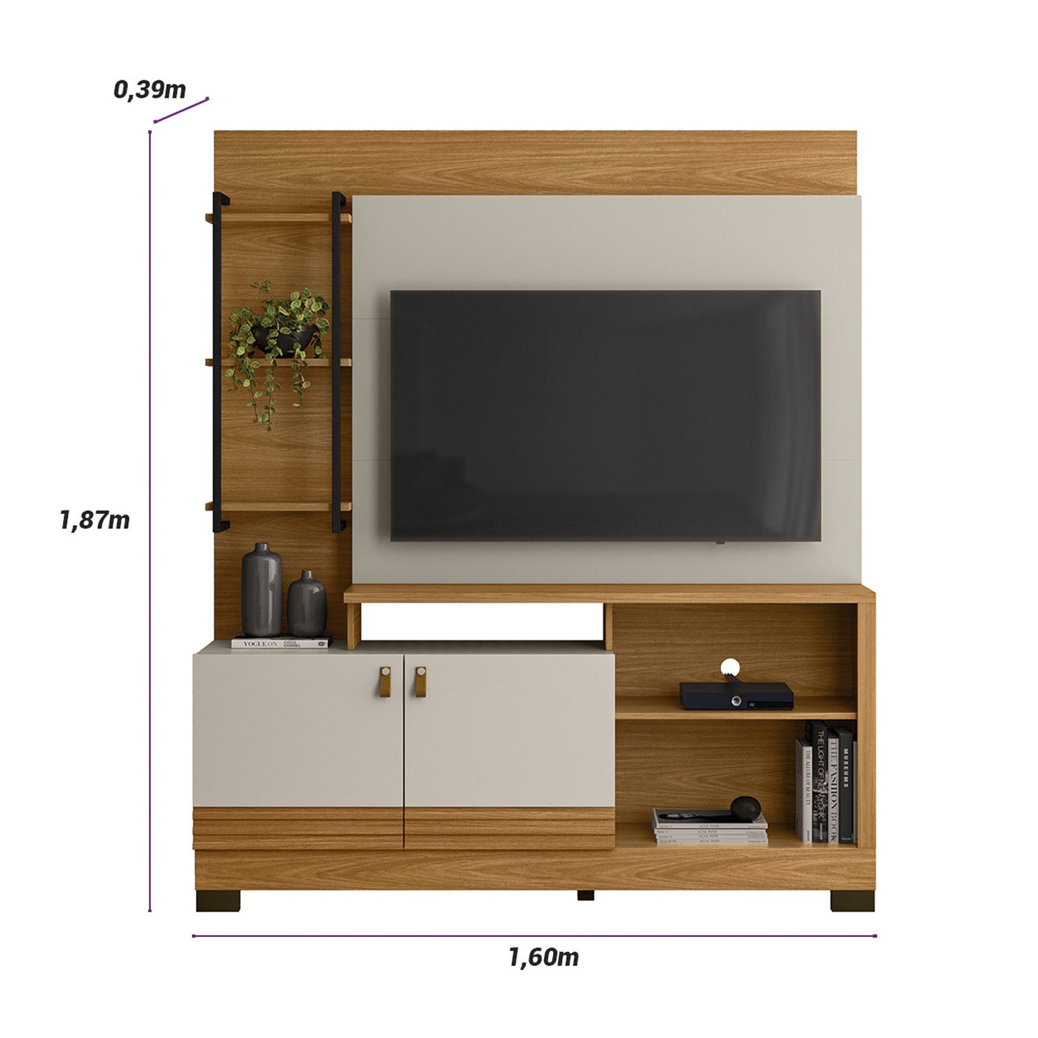 Centro de Entretenimiento Malaga Natural, Off White 160X187X39
