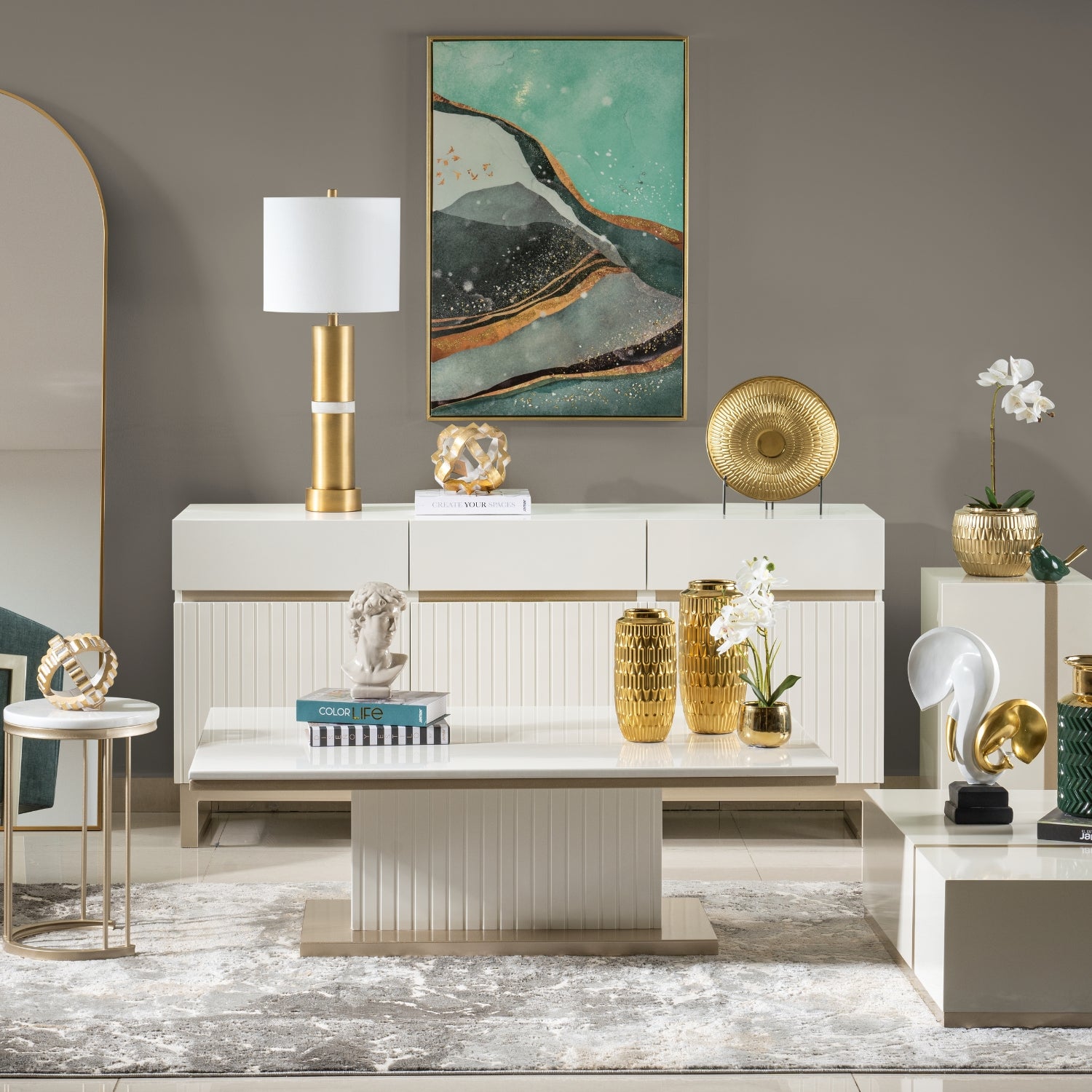 Bifé Berlin Blanco Perla, Champaña Premium