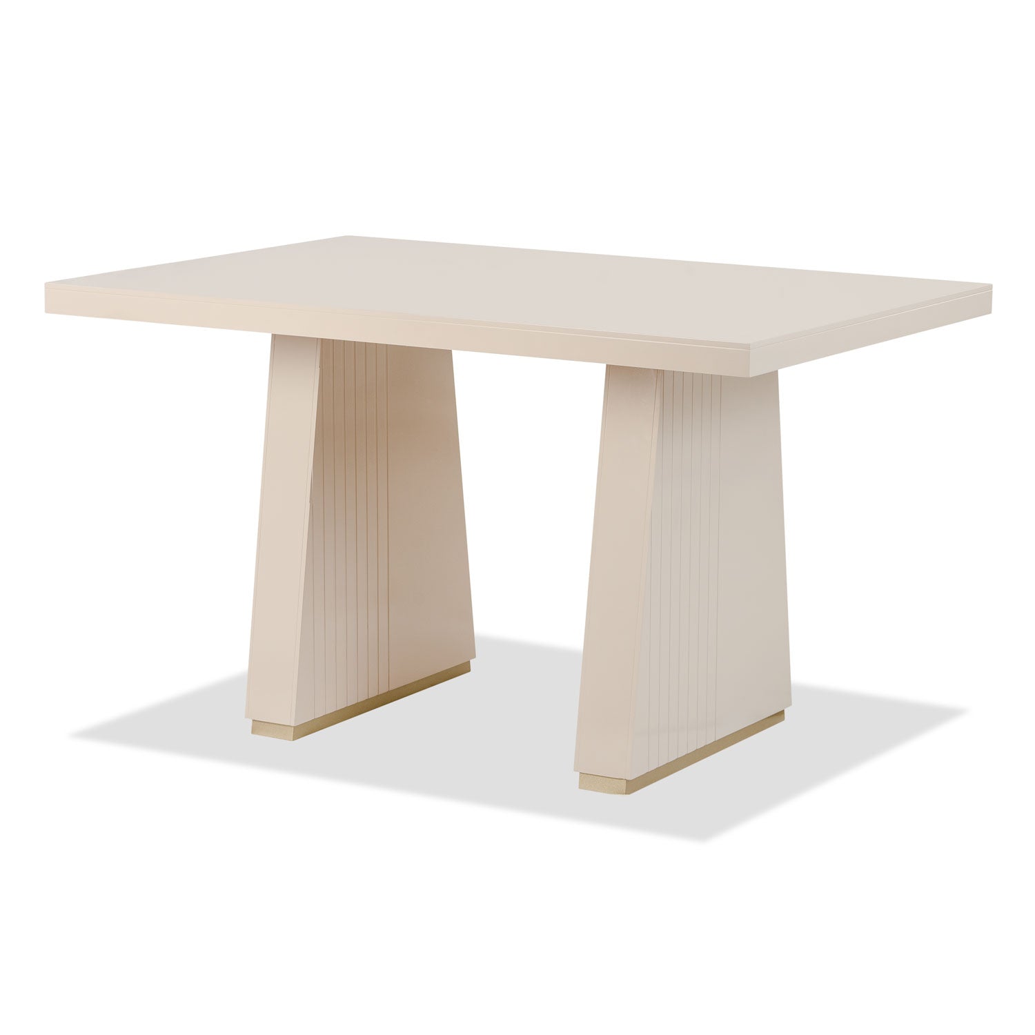 Comedor 4 Puestos Denver Velvet Beige, Greige