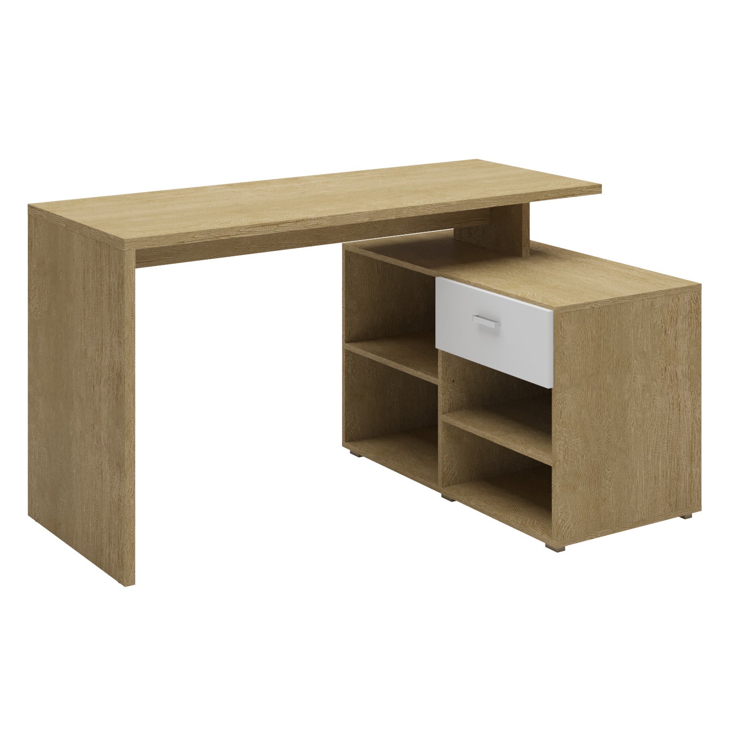 Escritorio Aero Natural, Blanco