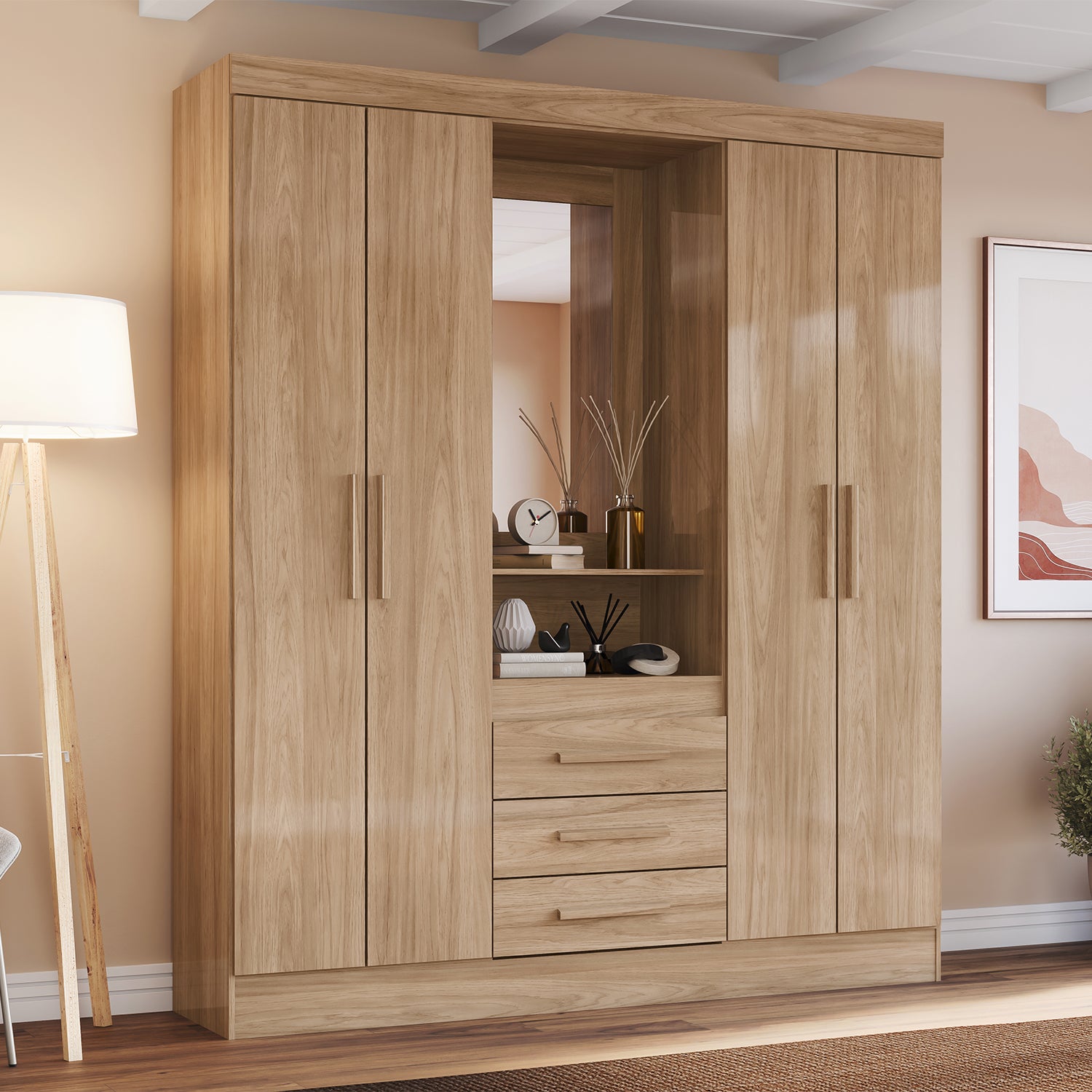 Closet Ellis Natural 163X195X47