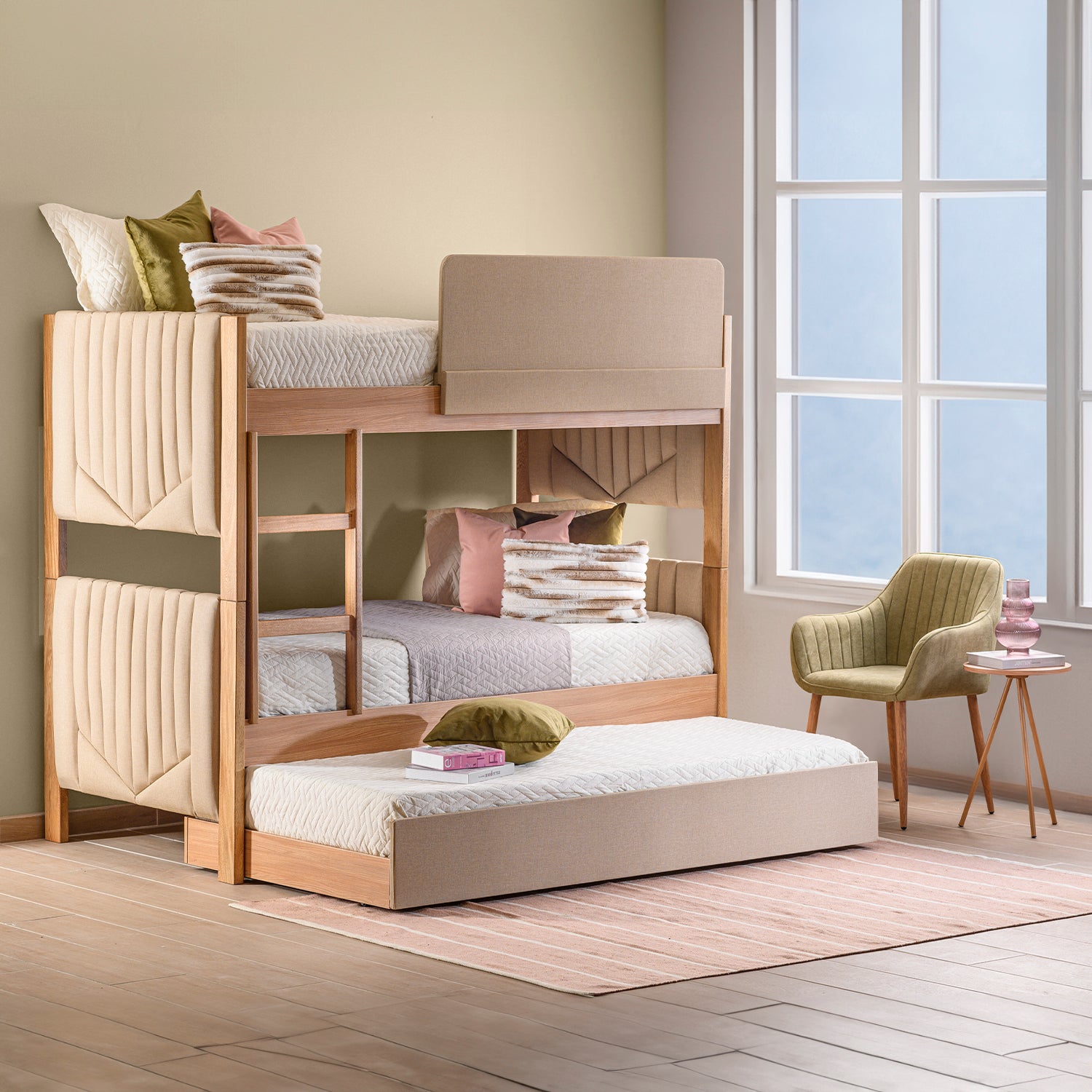 Camarote 1.00 Moscu Eurolino Marfil, Natural