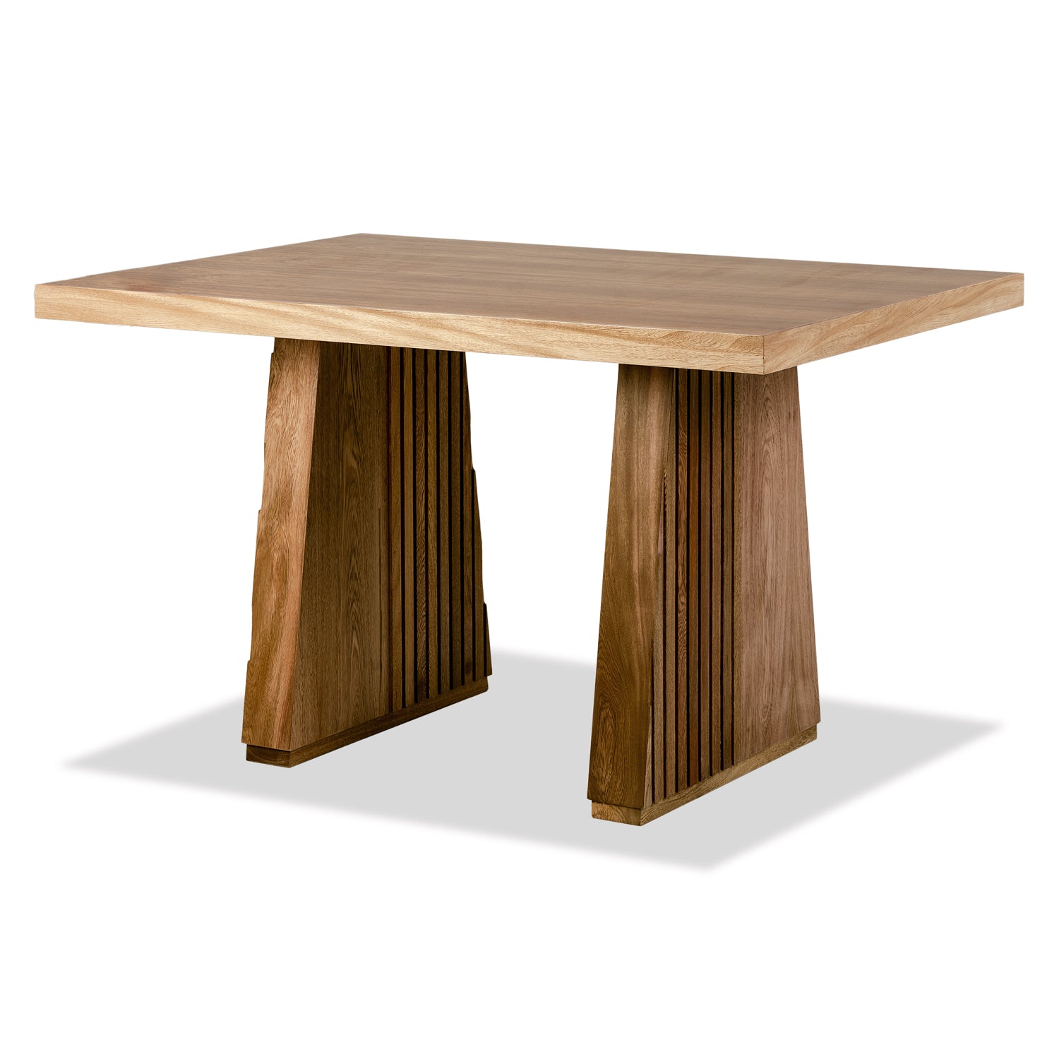 Comedor 4 Puestos Denver Microfibra Arena, Natural