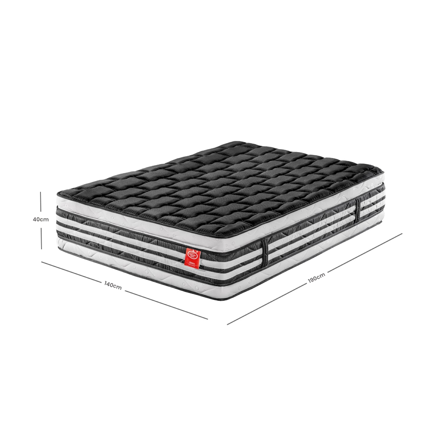 Colchón Doble Onix Euro Top Premium (Garantia 12 años)