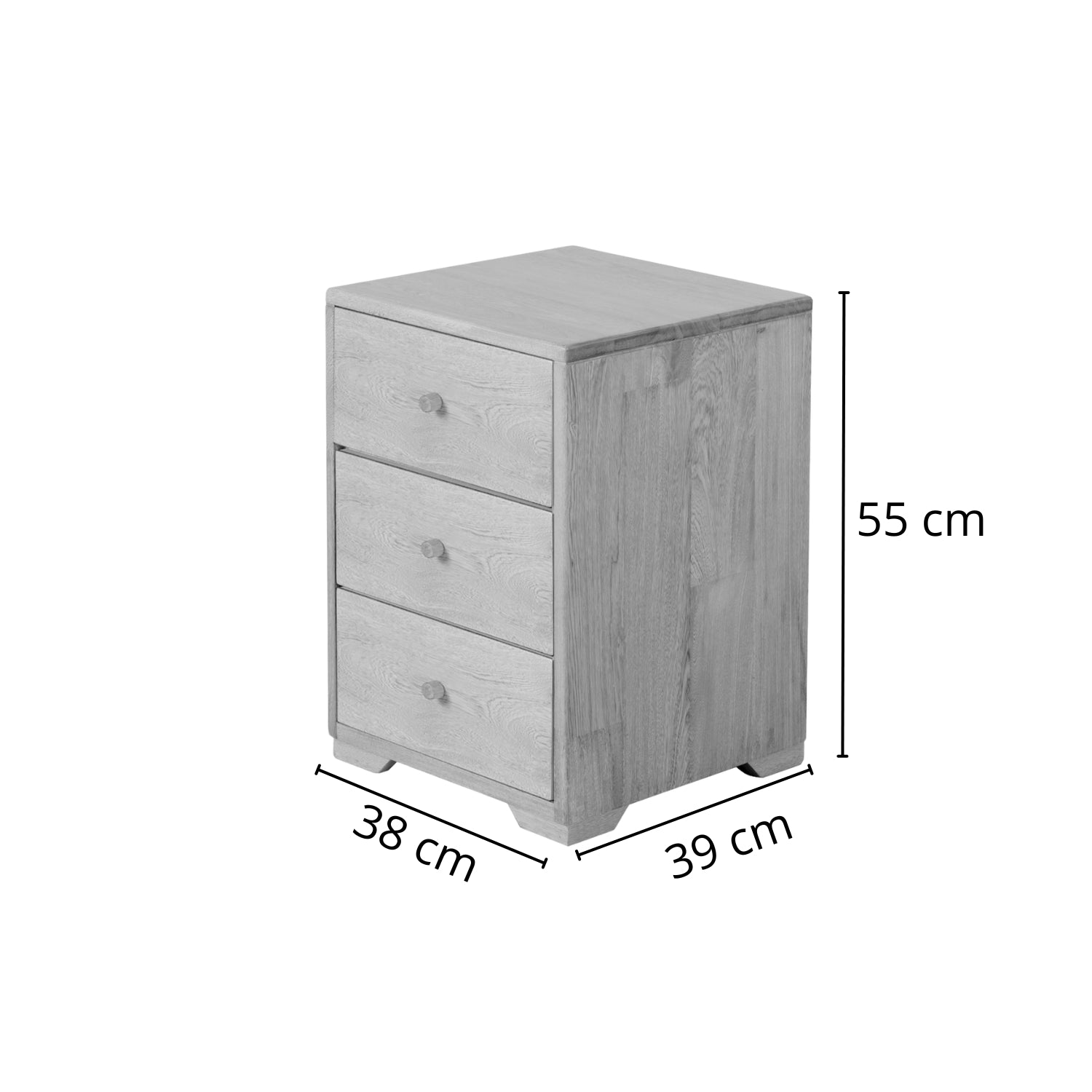 Mesa de Noche Delta Natural