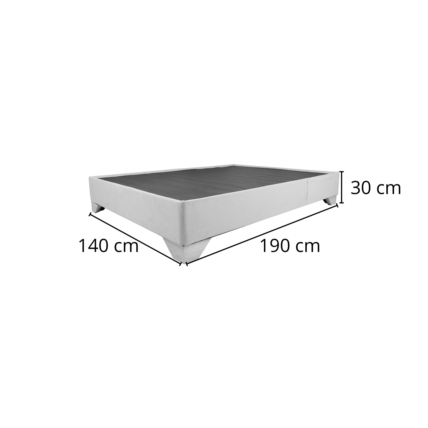 Base Cama Dalton Crema
