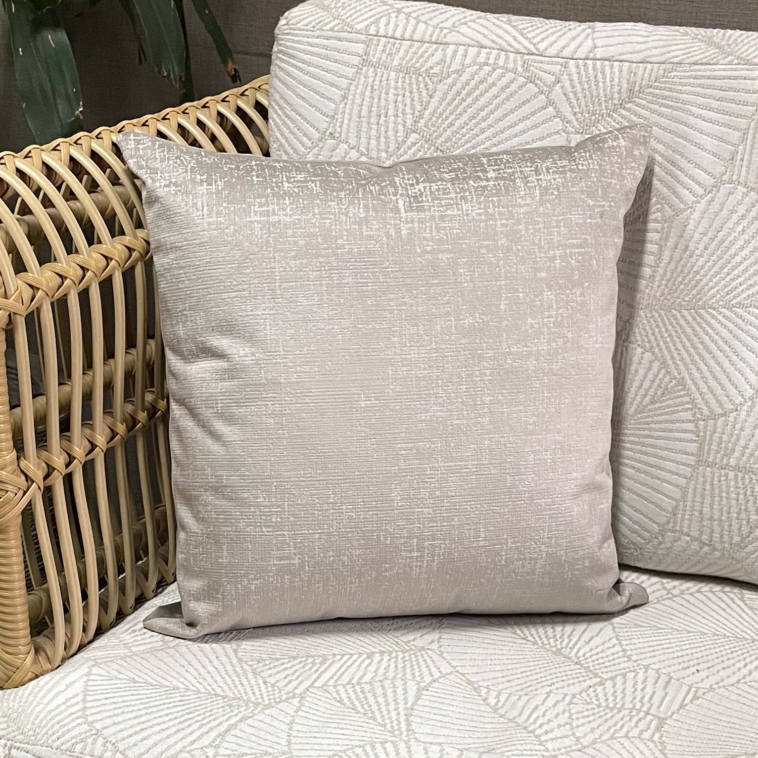 Cojin 45X45 Mokawa Nuez, Taupe