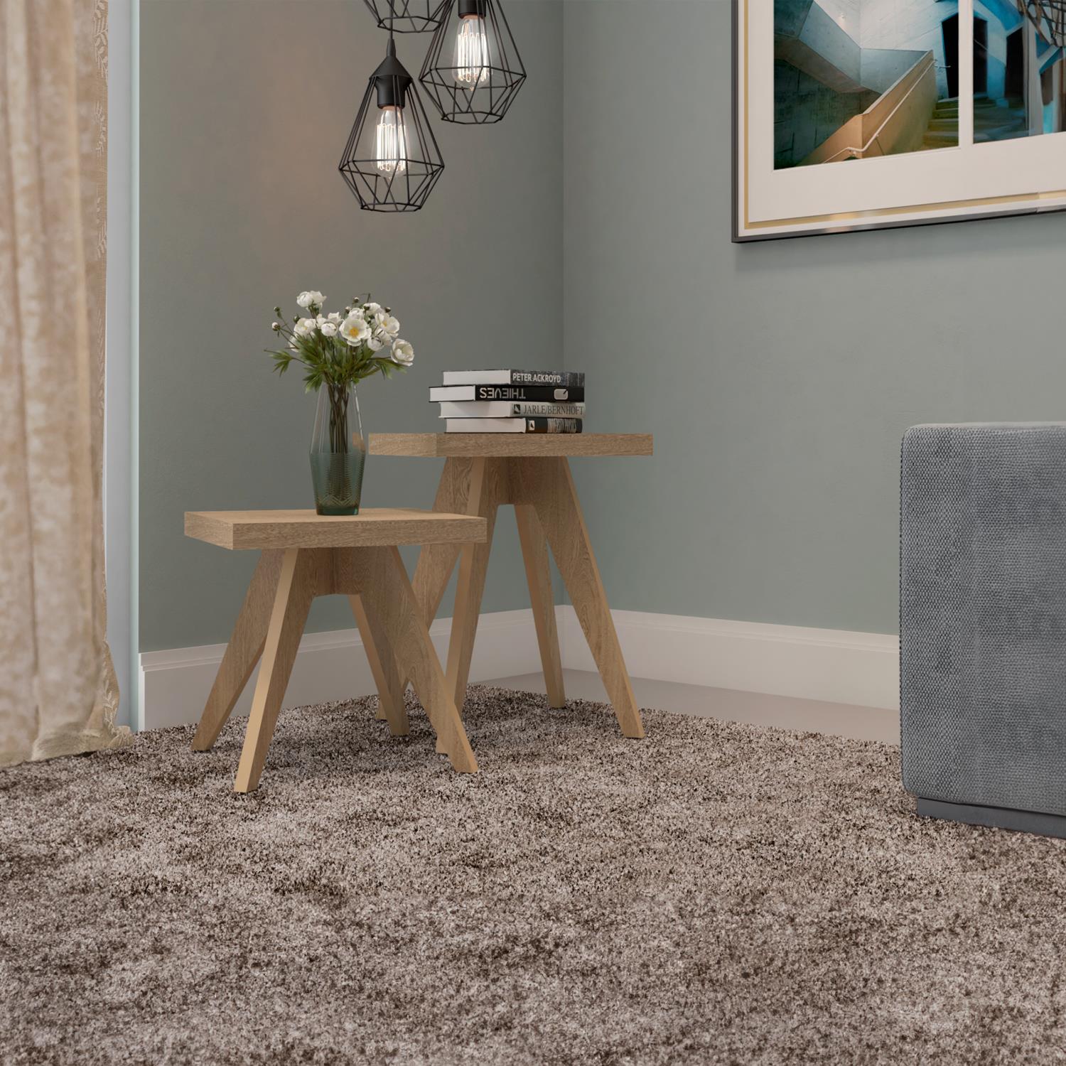 Mesa Decorativa X2 Oslo Natural*