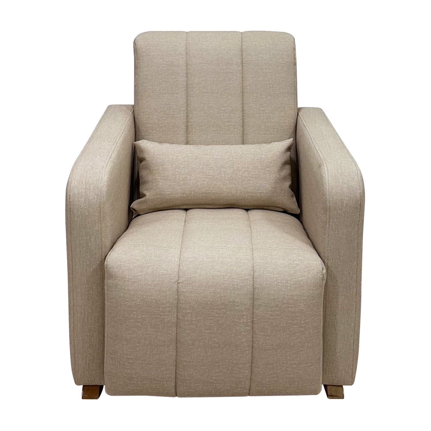 Poltrona Mecedora Clio Eurolino Marbella Marfil, Natural