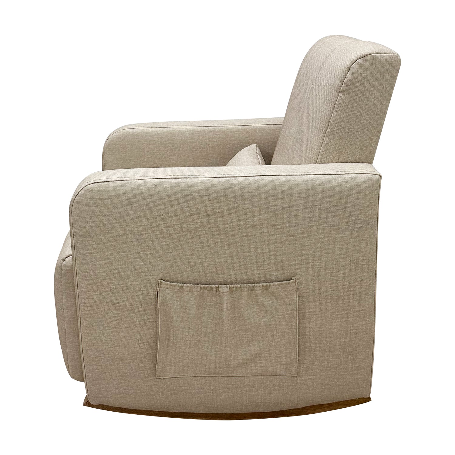 Poltrona Mecedora Clio Eurolino Marbella Marfil, Natural