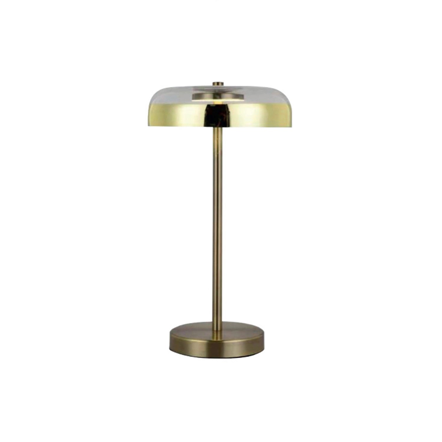 Lampara De Mesa  42X23 Dorado Scarlett
