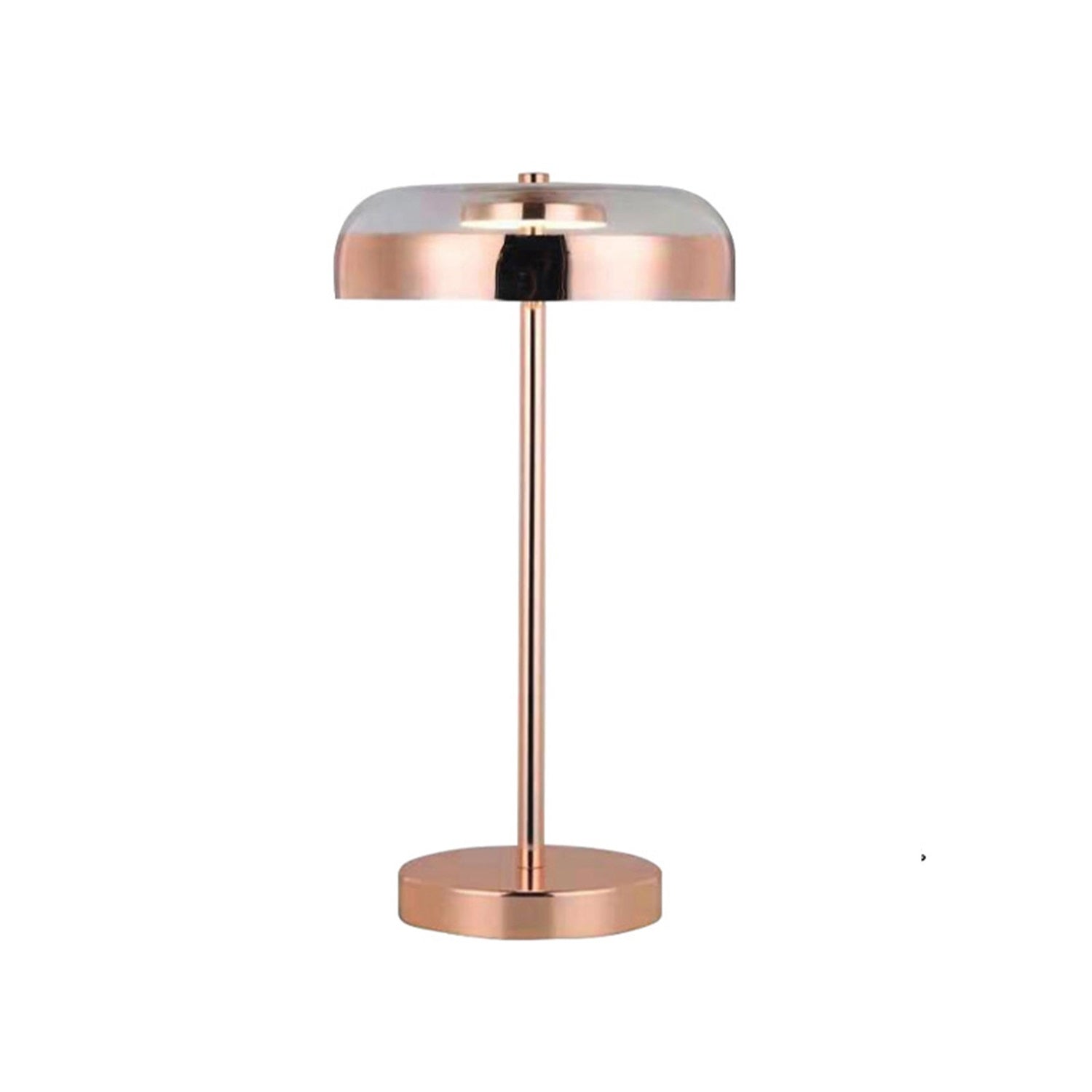 Lampara De Mesa  42X23 Rose Scarlett