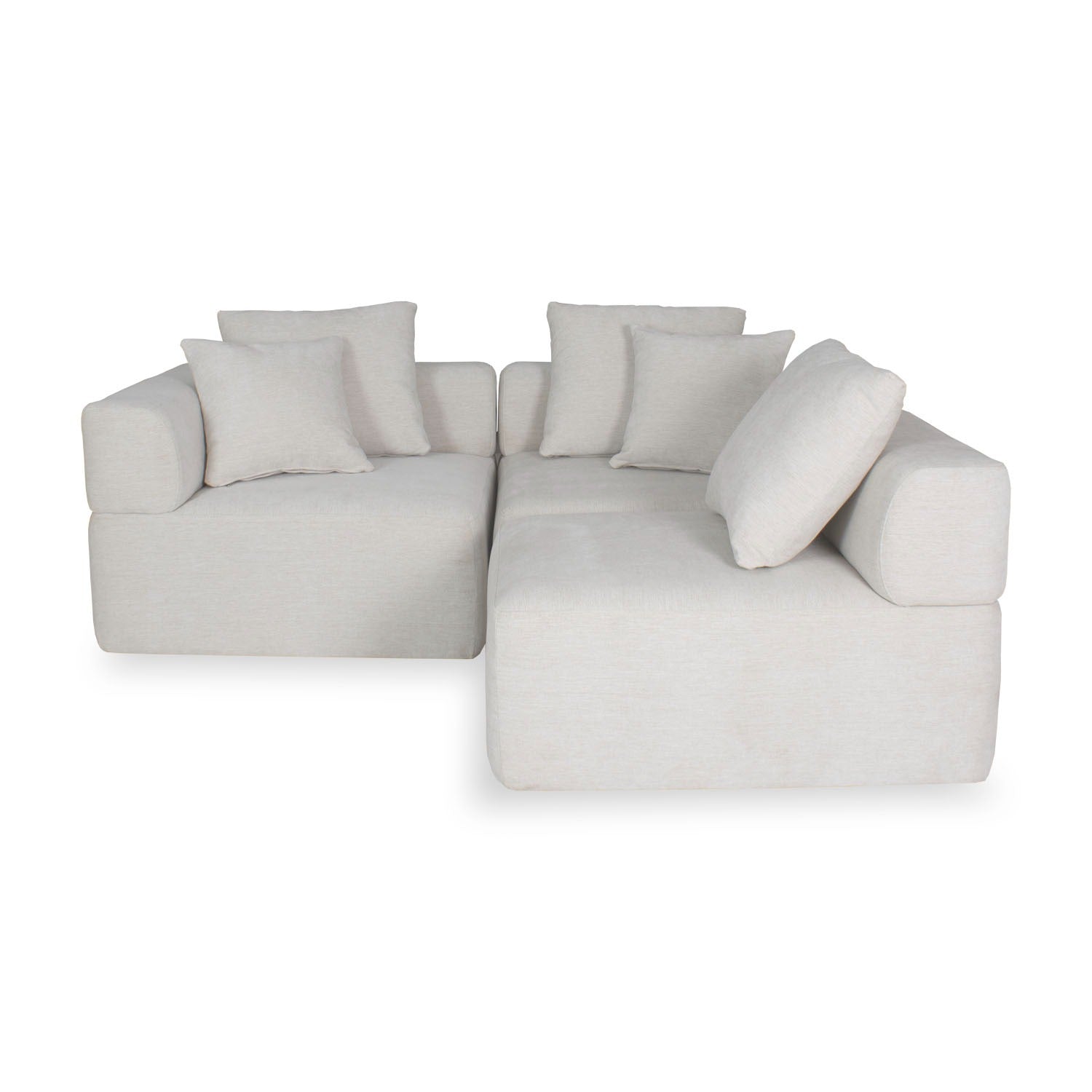 Sala Funcional Kanon Lino Touch Almendra, Off White