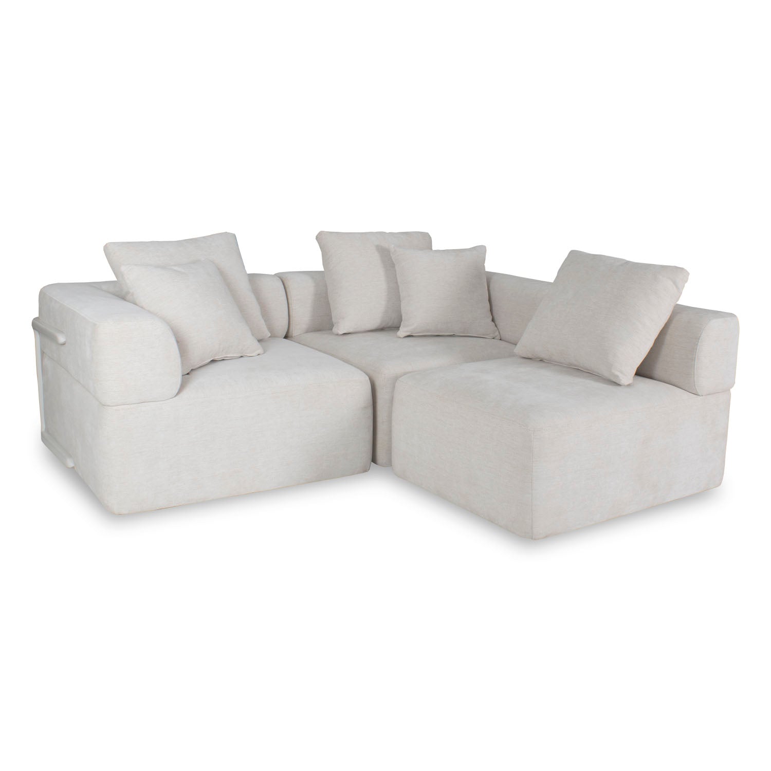 Sala Funcional Kanon Lino Touch Almendra, Off White