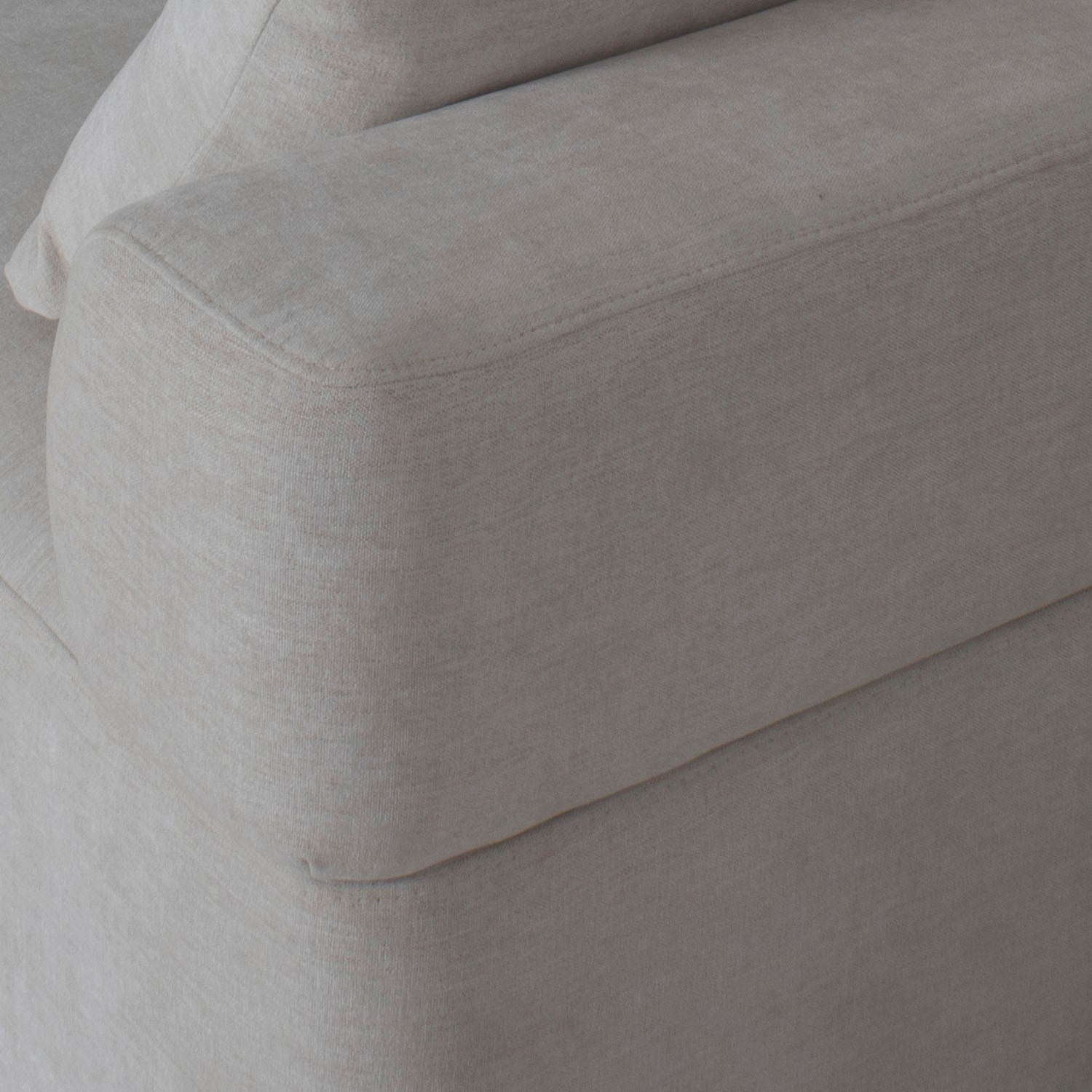 Poltrona Kanon Lino Touch Almendra
