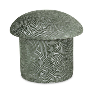 Puff Baul Filip Chenille Cardiff Green