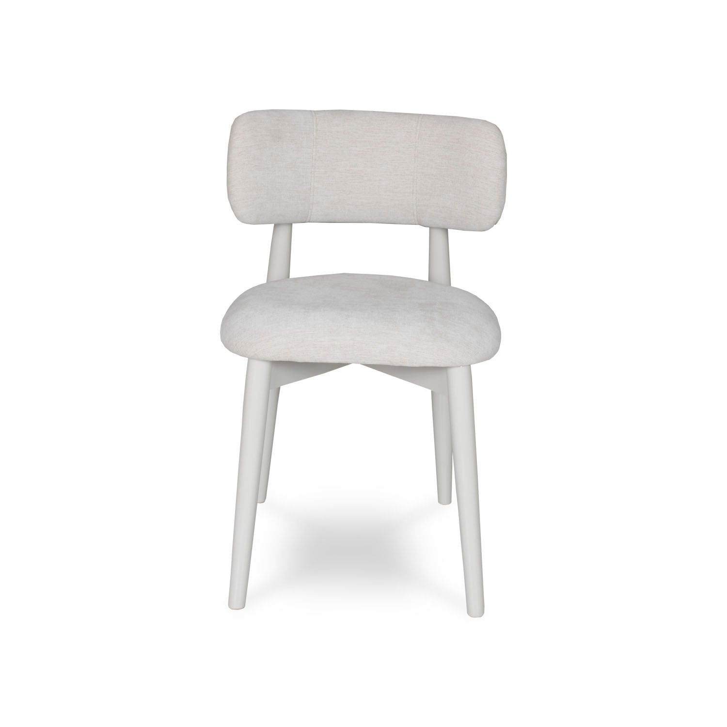 Comedor 4 Puestos Filip Lino Touch Almendra, Off White, Marmolizado