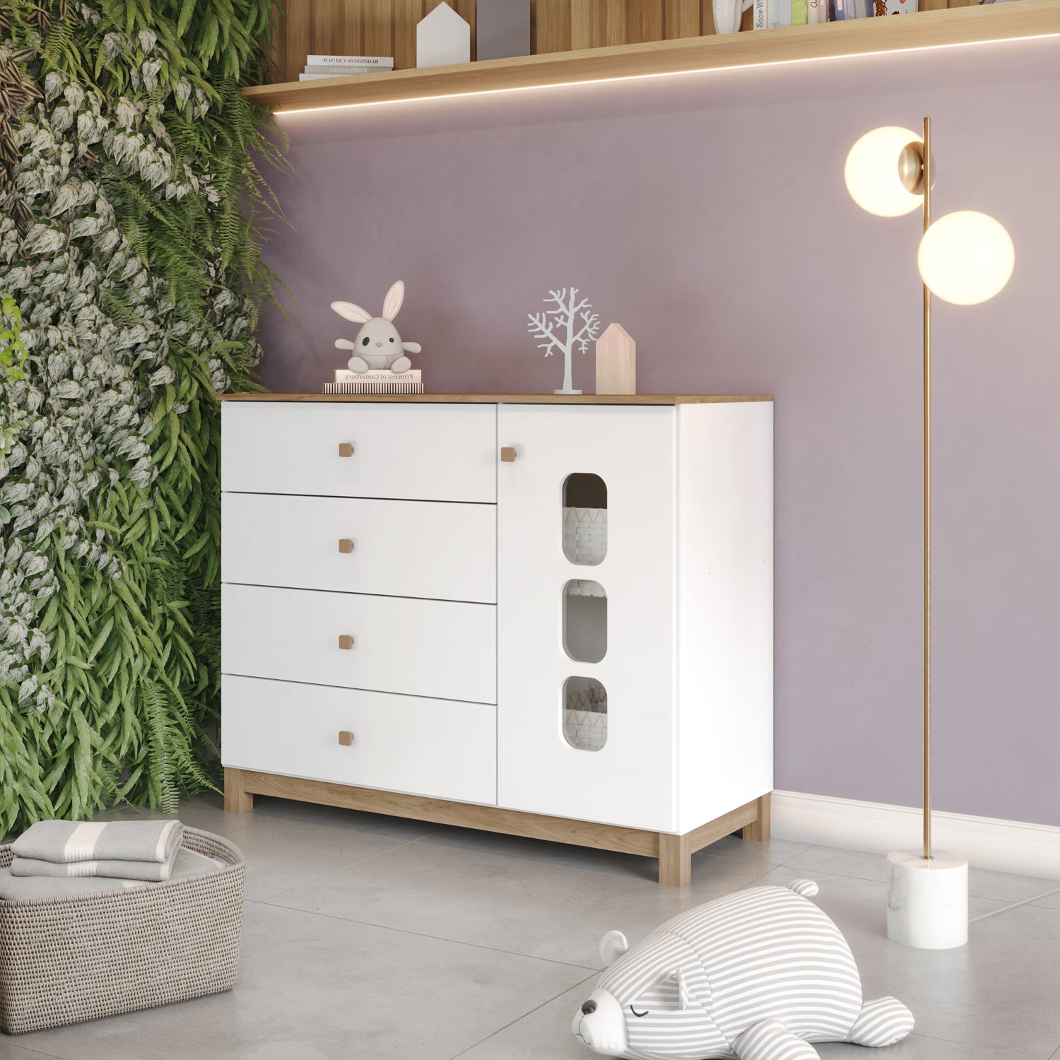 Cómoda Infantil Trendy Blanco