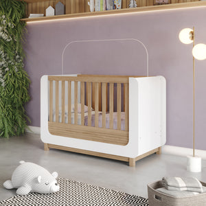 Cuna Para Bebé Trendy Blanco, Natural