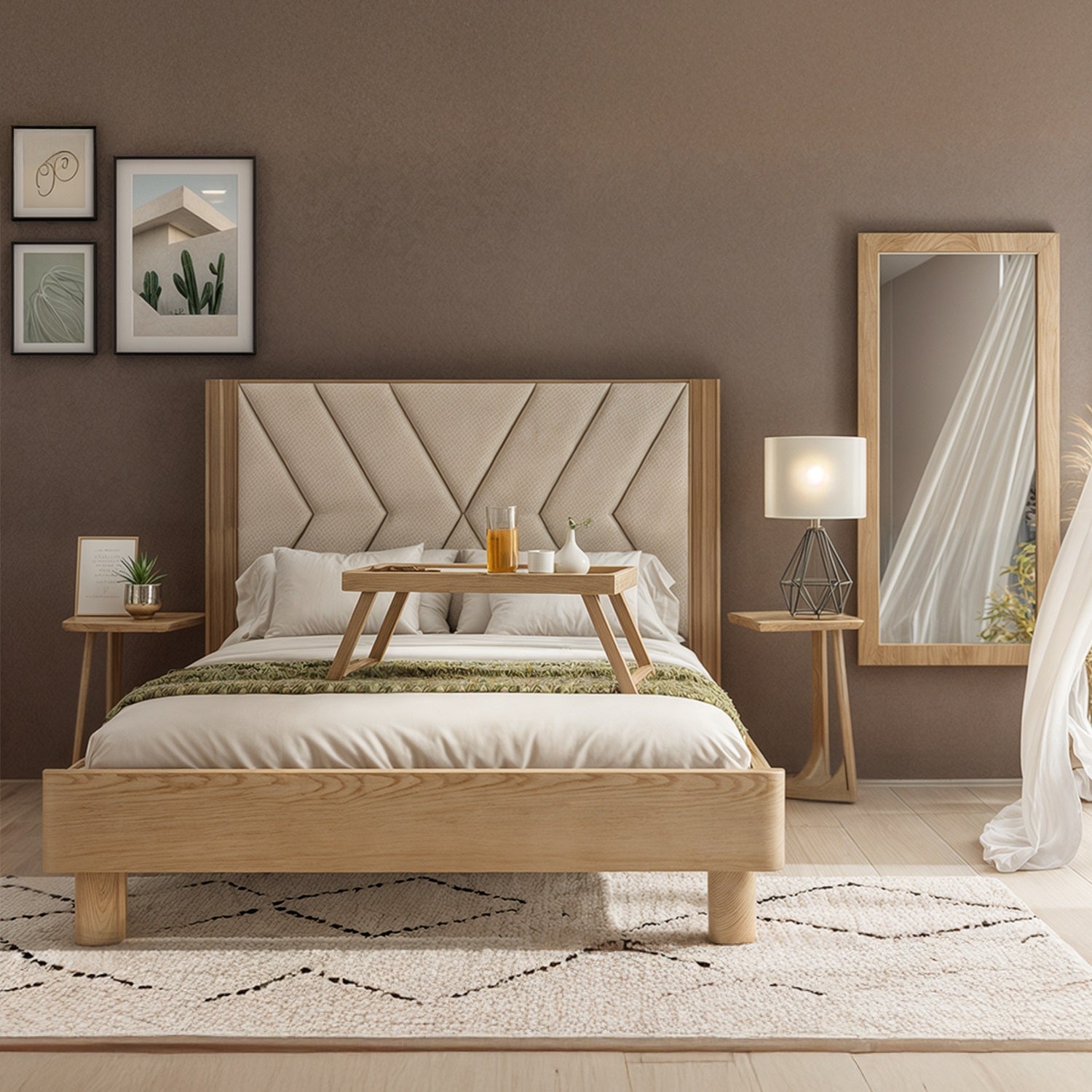 Alcoba King Artemisa Eurolino Marfil, Natural