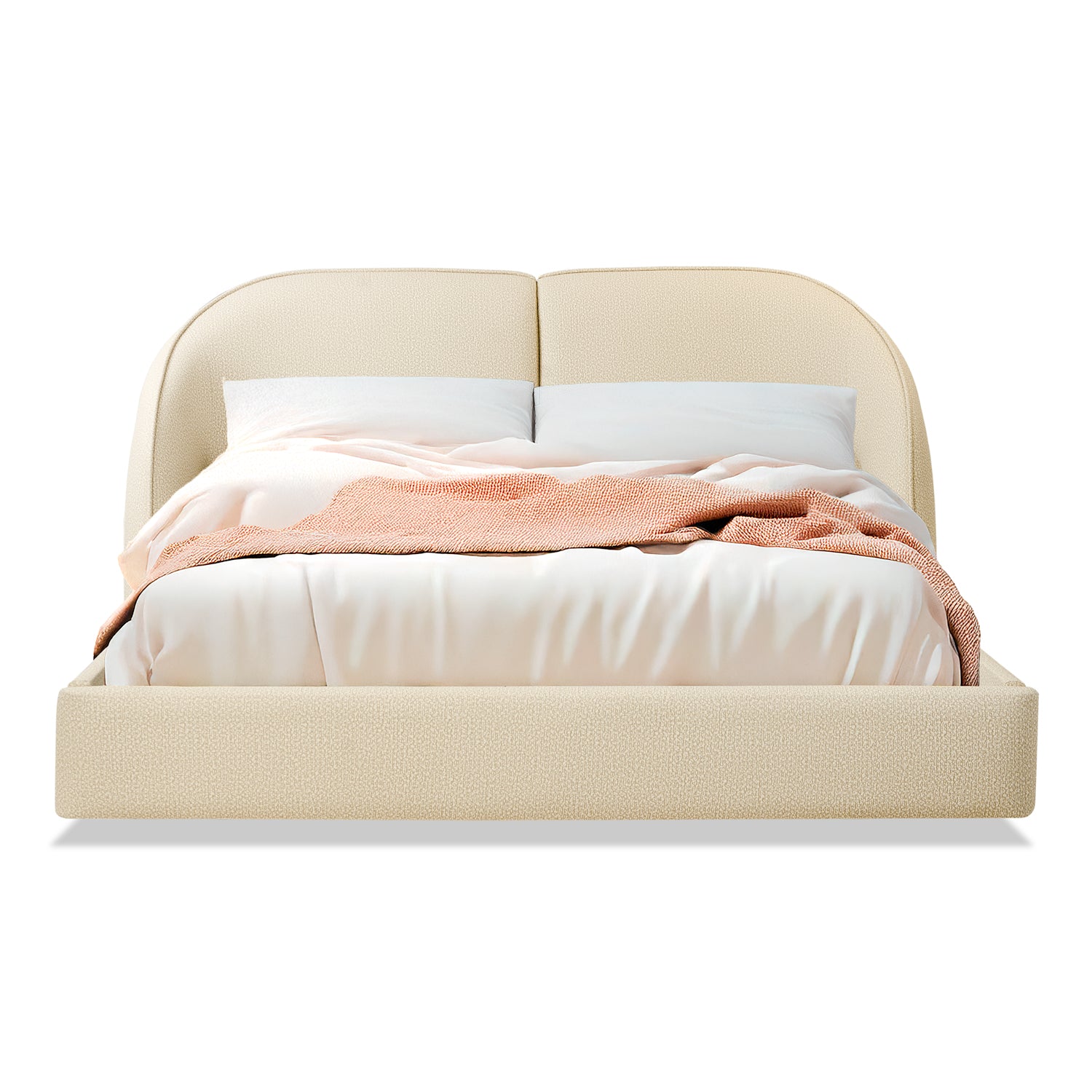 Cama Doble Sienna Eurolino Boucle Arena
