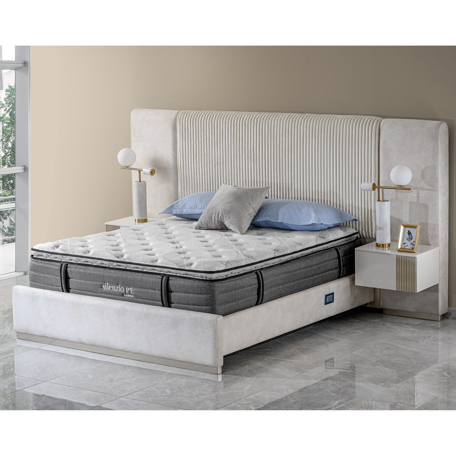Colchón King Silenzio Pillow Top (Garantia 25 años)