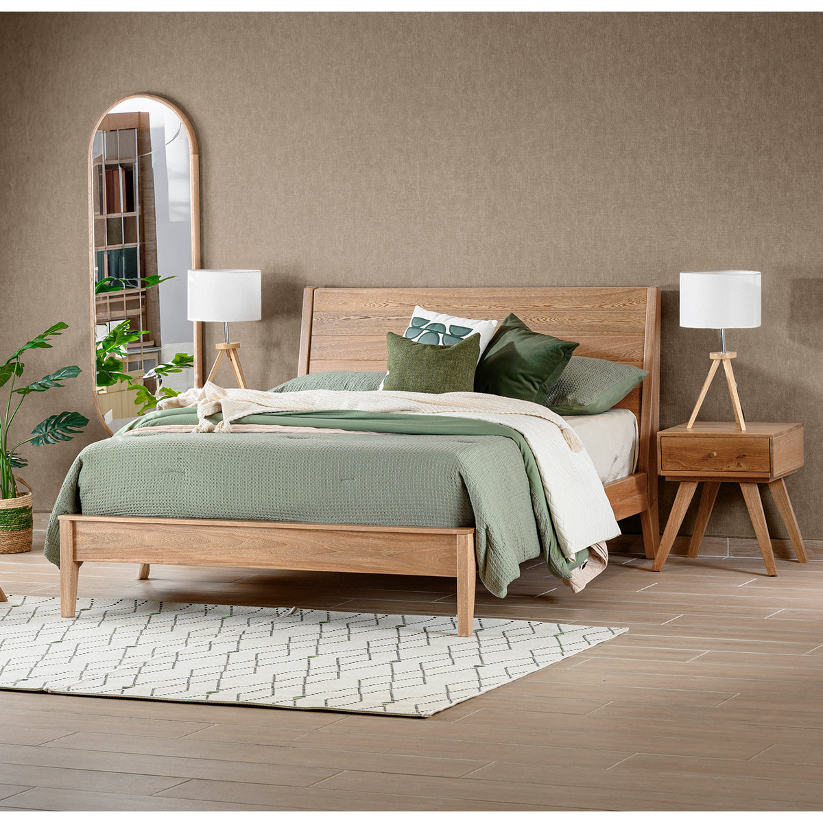 Cama King Fox Natural