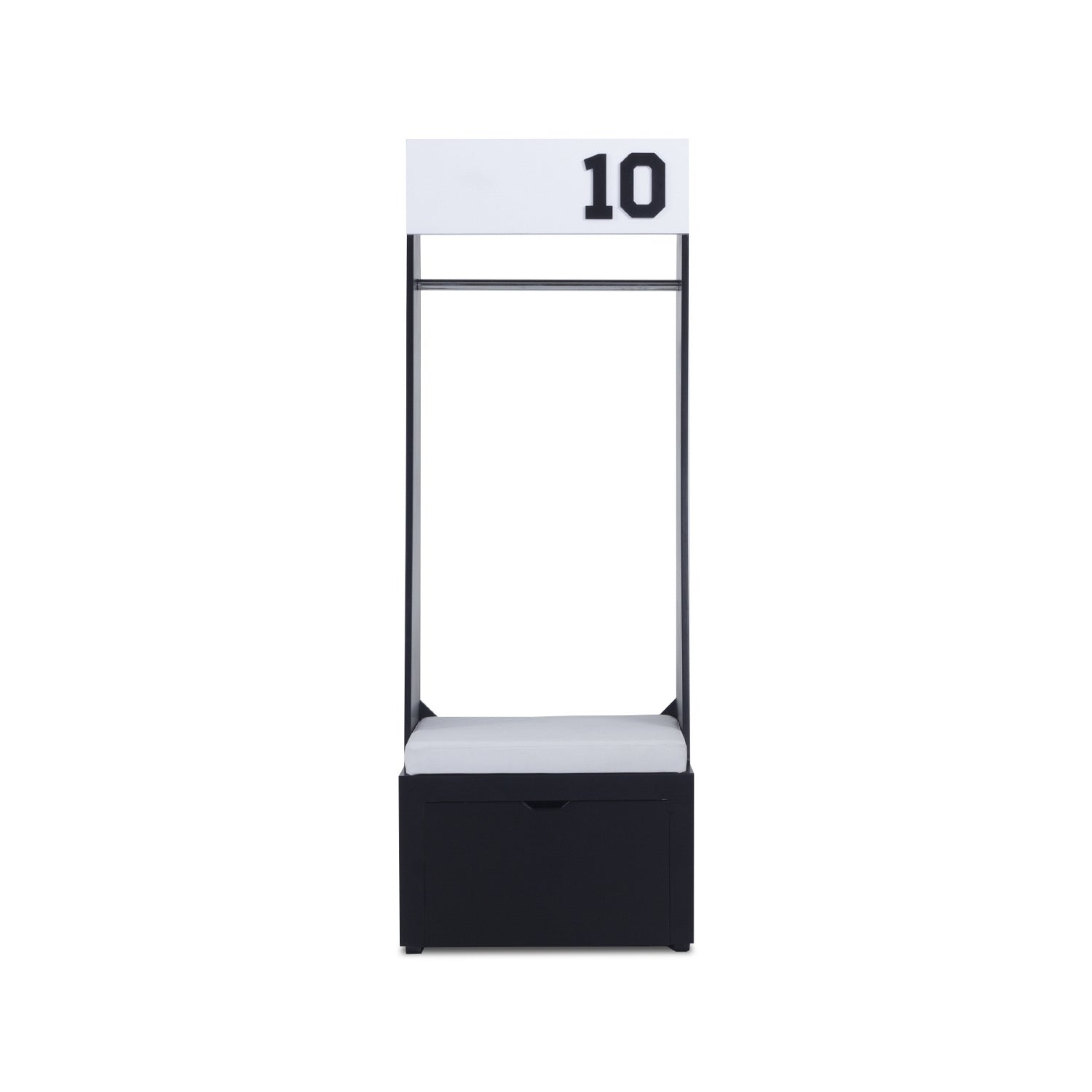 Comoda Infantil Futbol Blanco, Negro