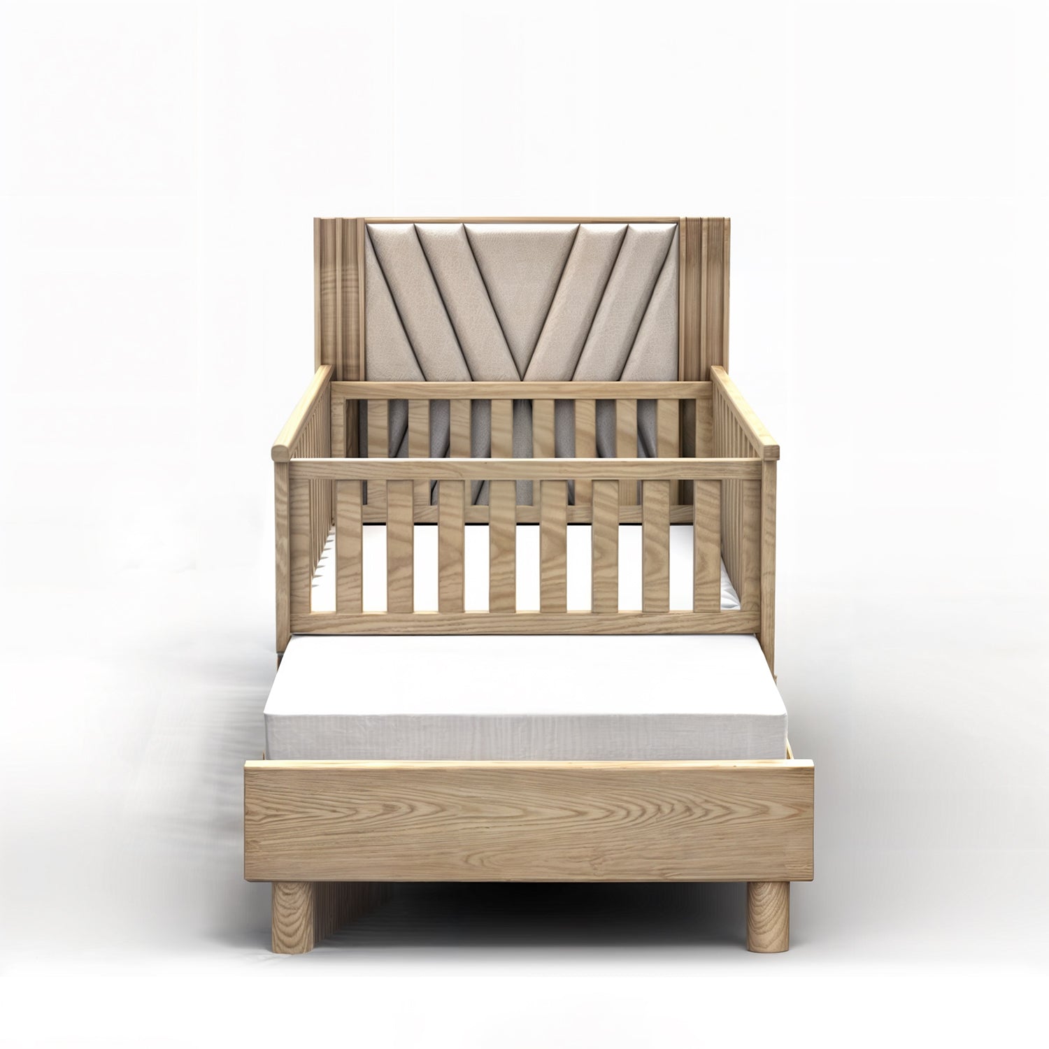 Cama Cuna 1.00 Artemisa Marfil, Natural