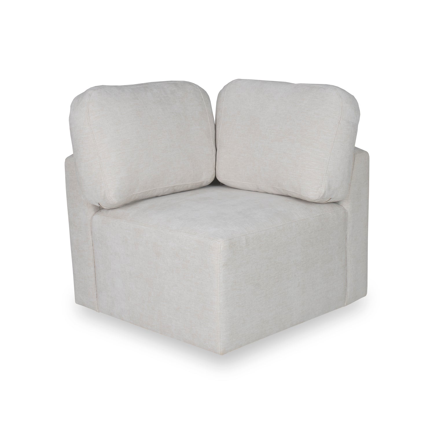 Poltrona Fray Chenille Touch Almendra Esquinero