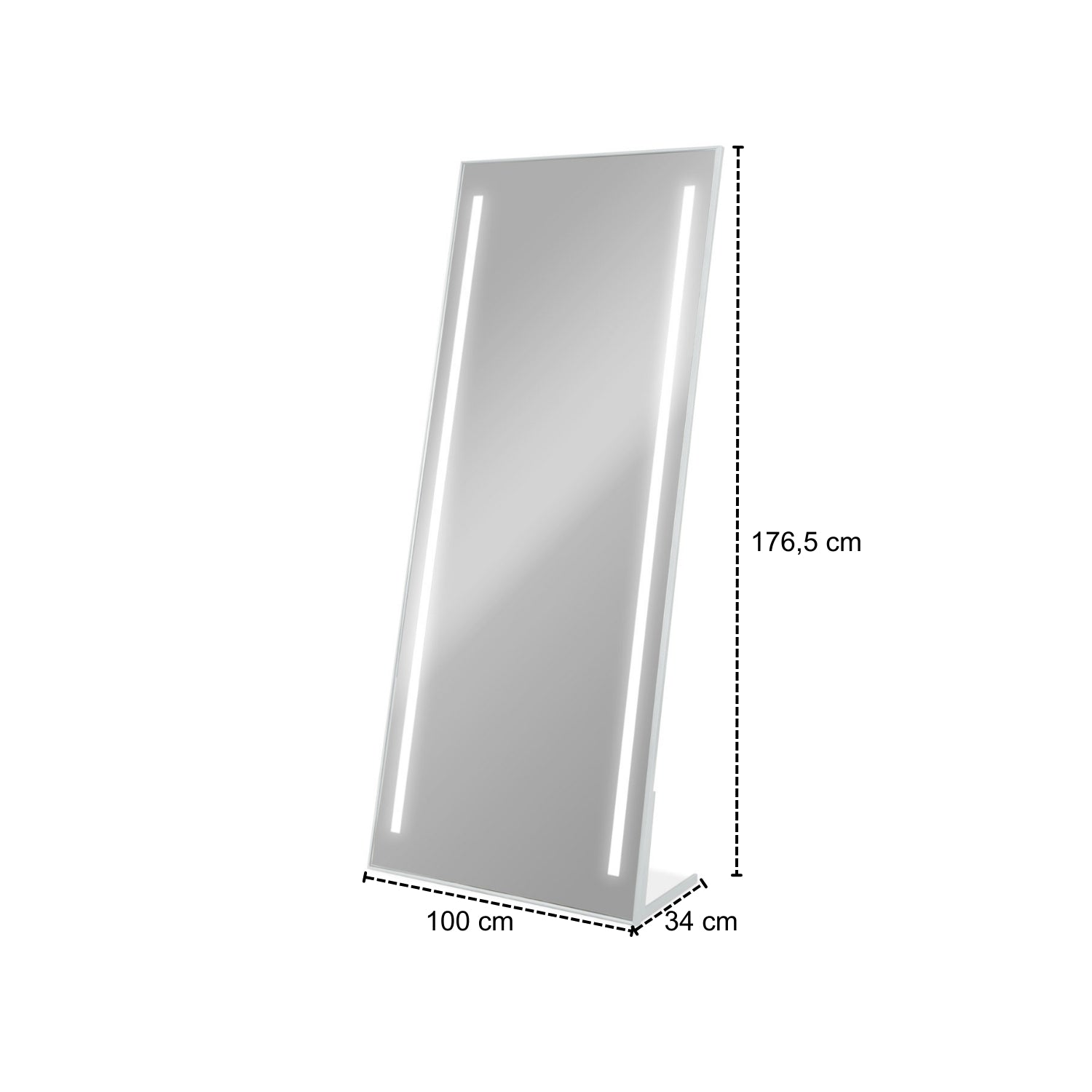 Tocador Sevilla Negro Led Premium