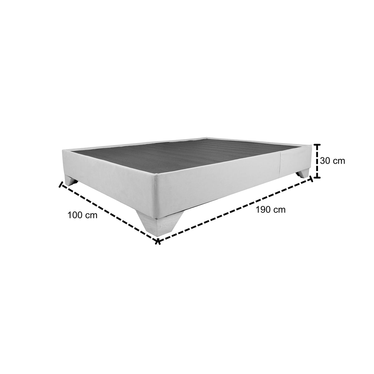 Base Cama 1.00 Dalton Crema
