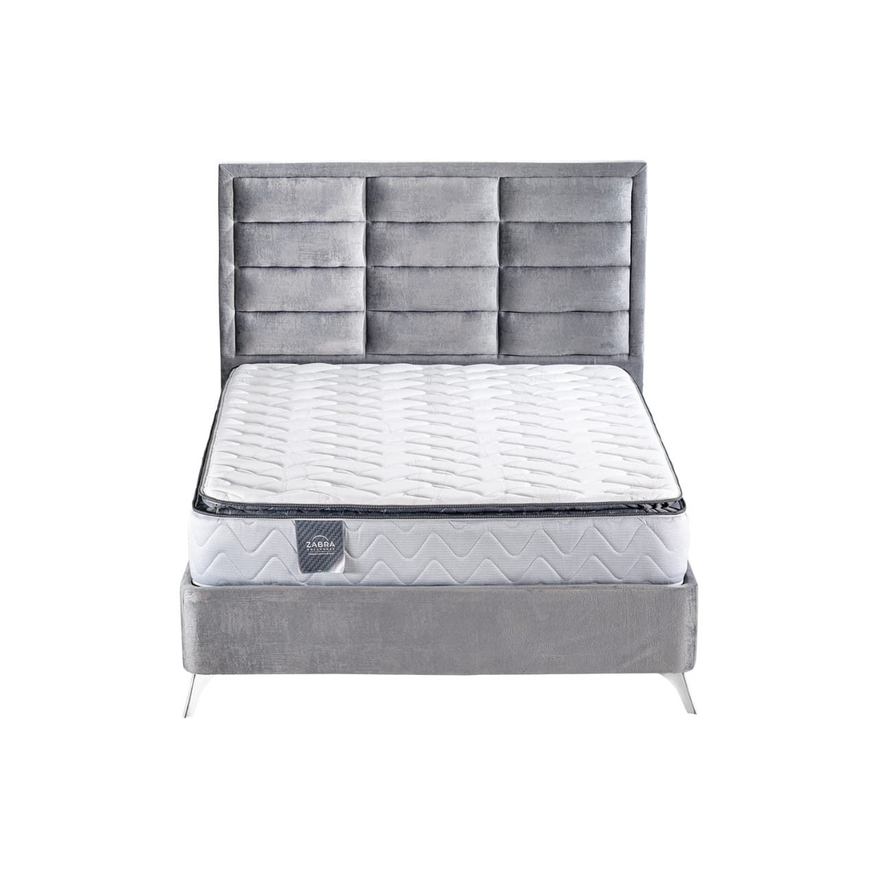 Colchón Queen Olimpo Gris Ortopédico(Garantía 20 años)