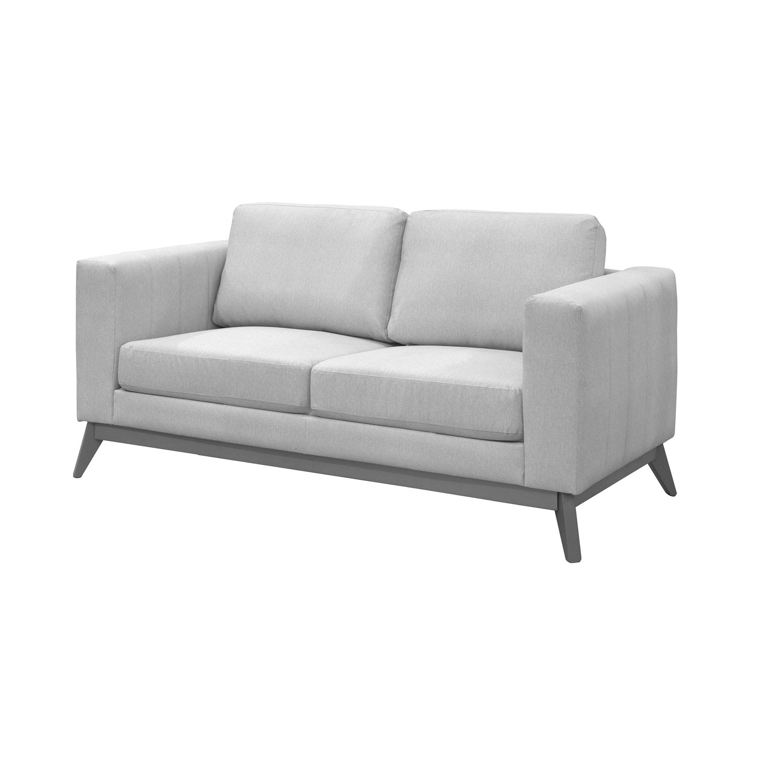 Sofá 3 Puestos Line Eurolino Gaira Plata 188 Cm