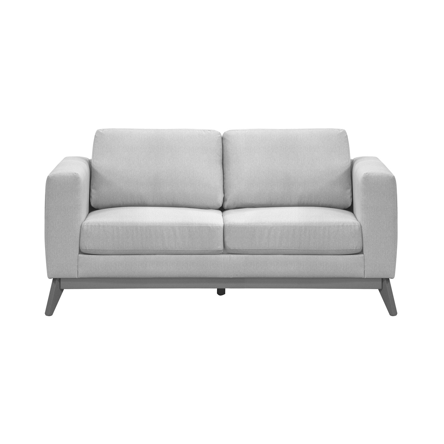 Sofá 3 Puestos Line Eurolino Gaira Plata 188 Cm