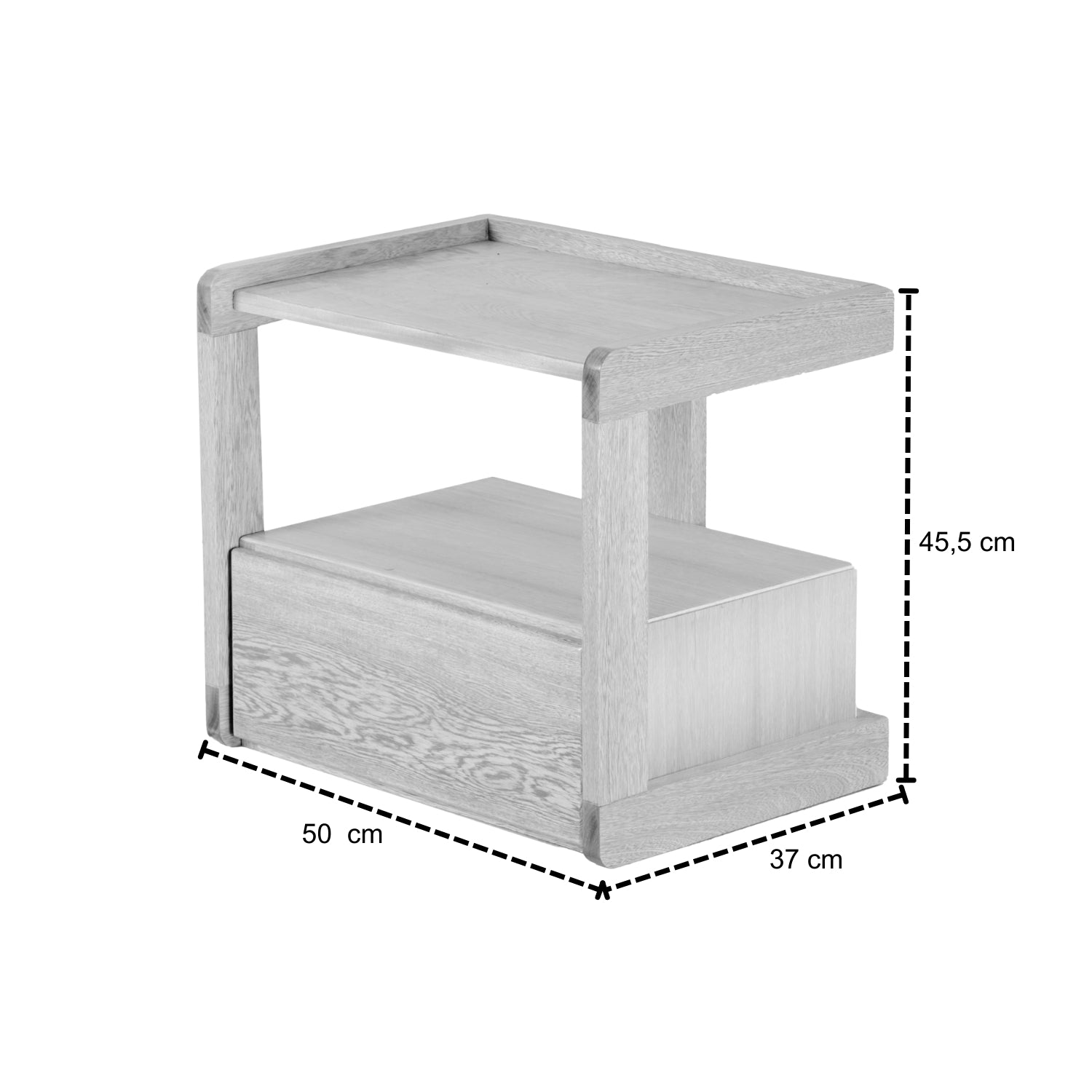 Mesa de Noche Montinni Natural