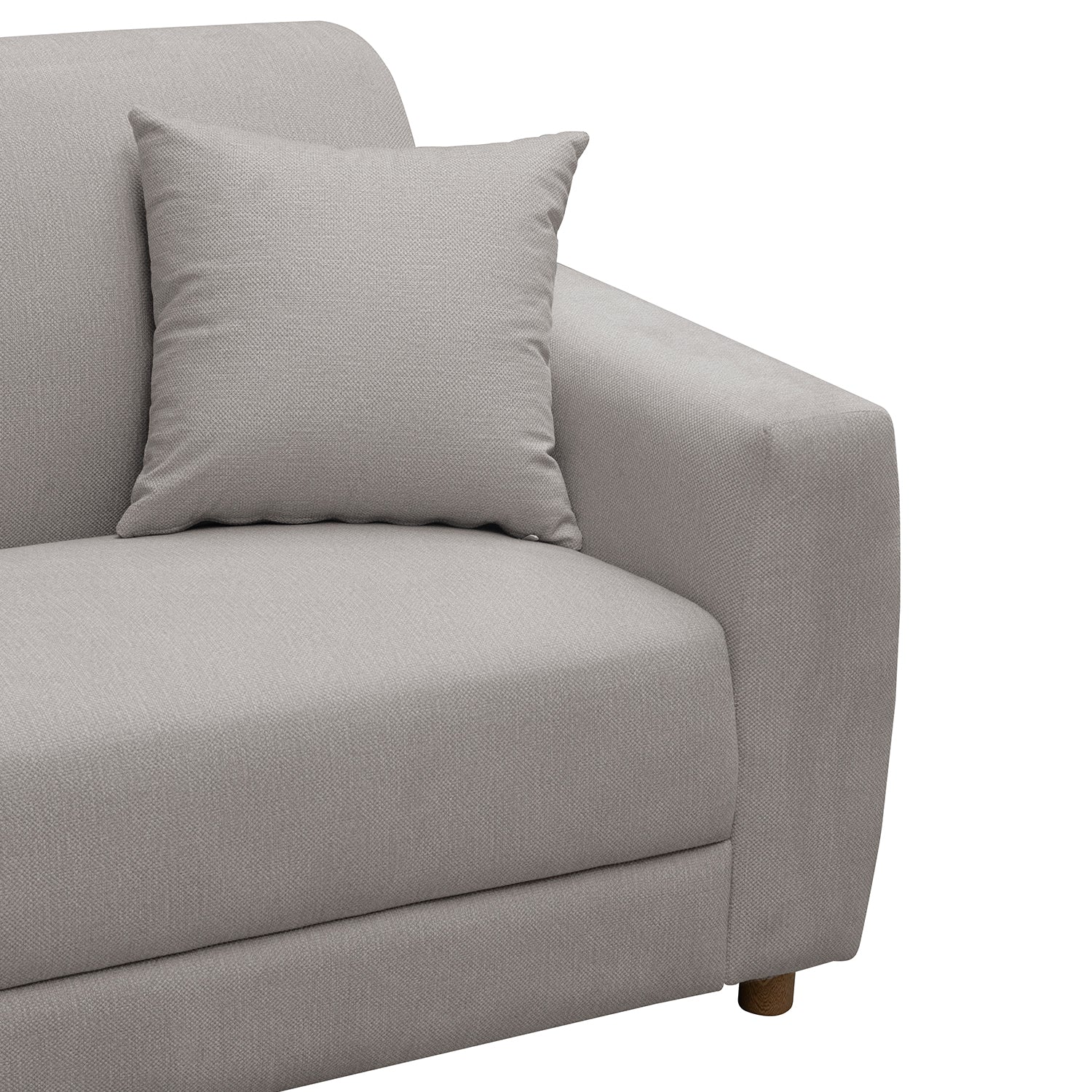Sofá 2 Puestos Malibu Velvet Chalet Taupe, Natural