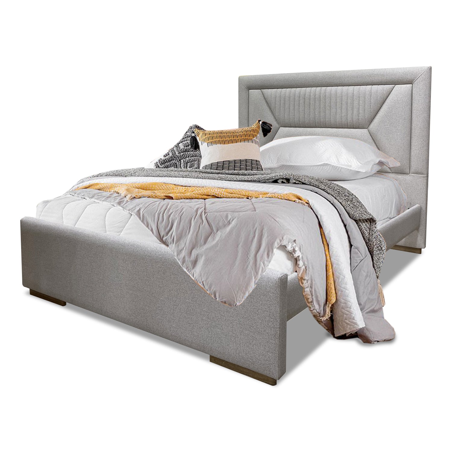 Cama Doble Praga Eurolino Bali Beige