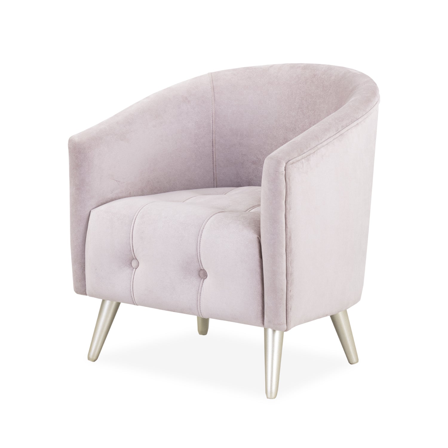 Poltrona Celeste Chenille Lavanda, Champaña