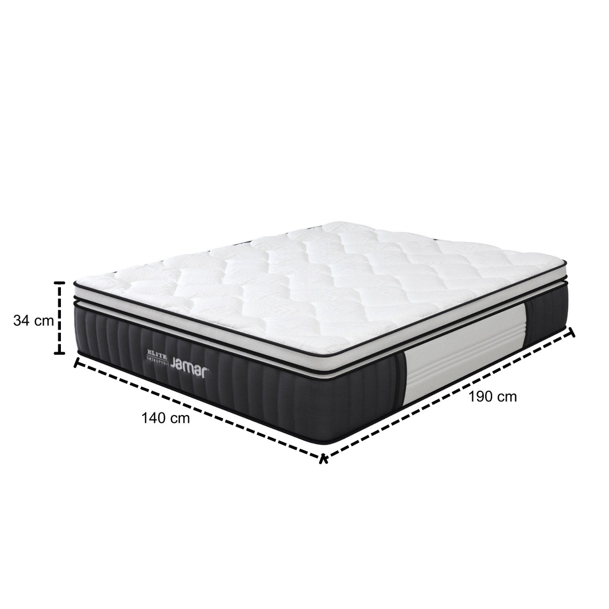 Colchón Doble Elite Euro Top (Garantía 9 Años)