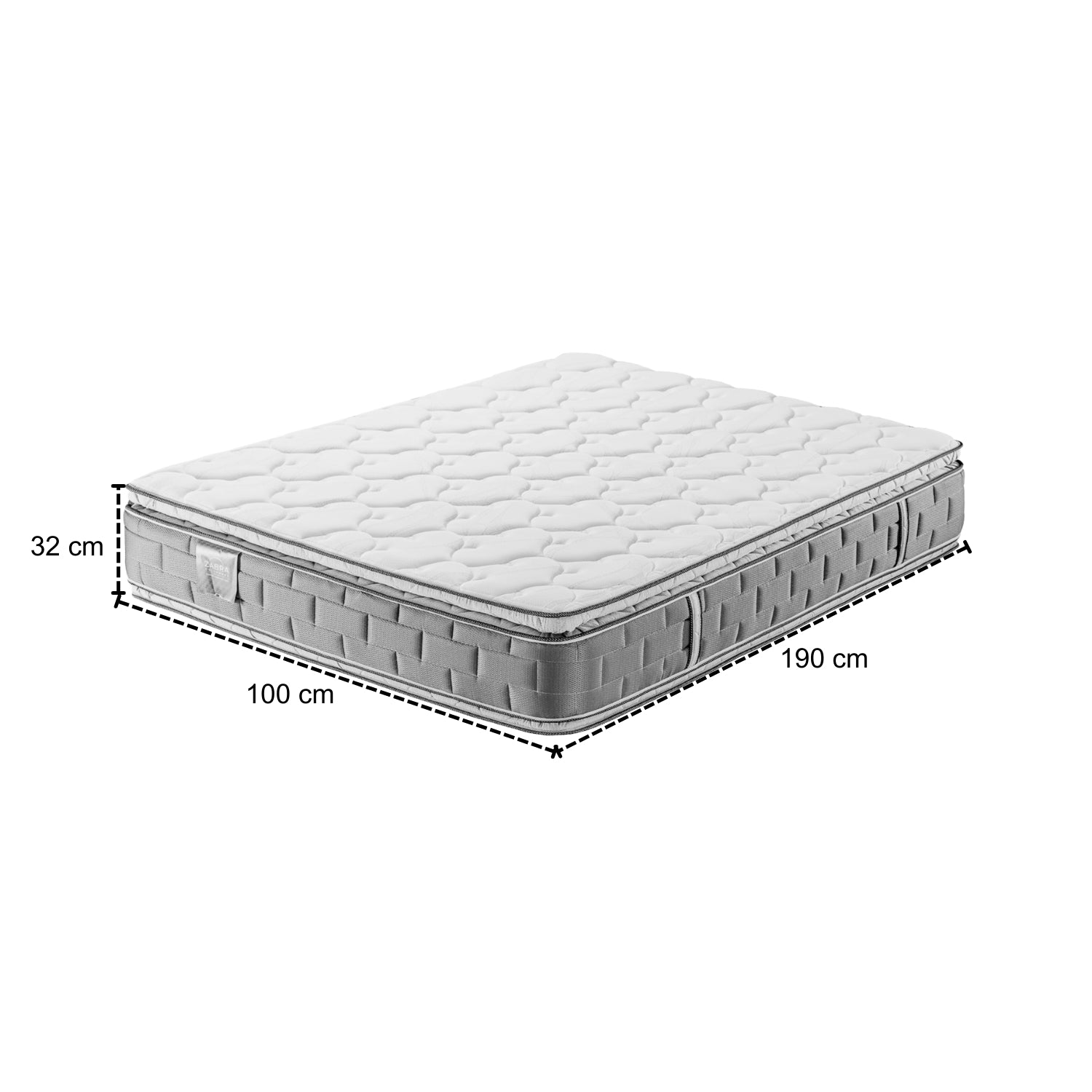 Colchón Sencillo 1.00 Lexus Doble Pillow Top (Garantia 15 años)