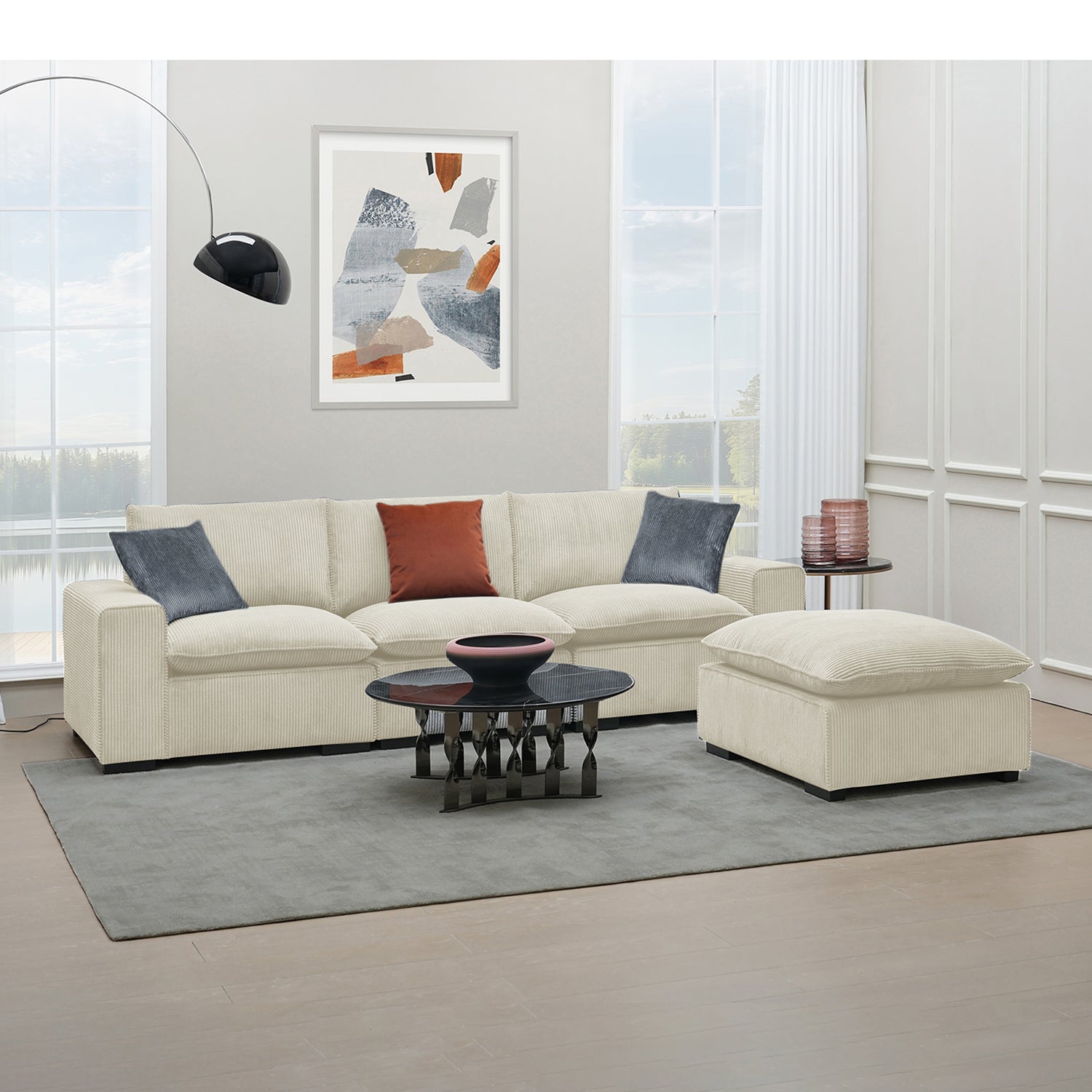 Sala Funcional Zoe Pana Beige
