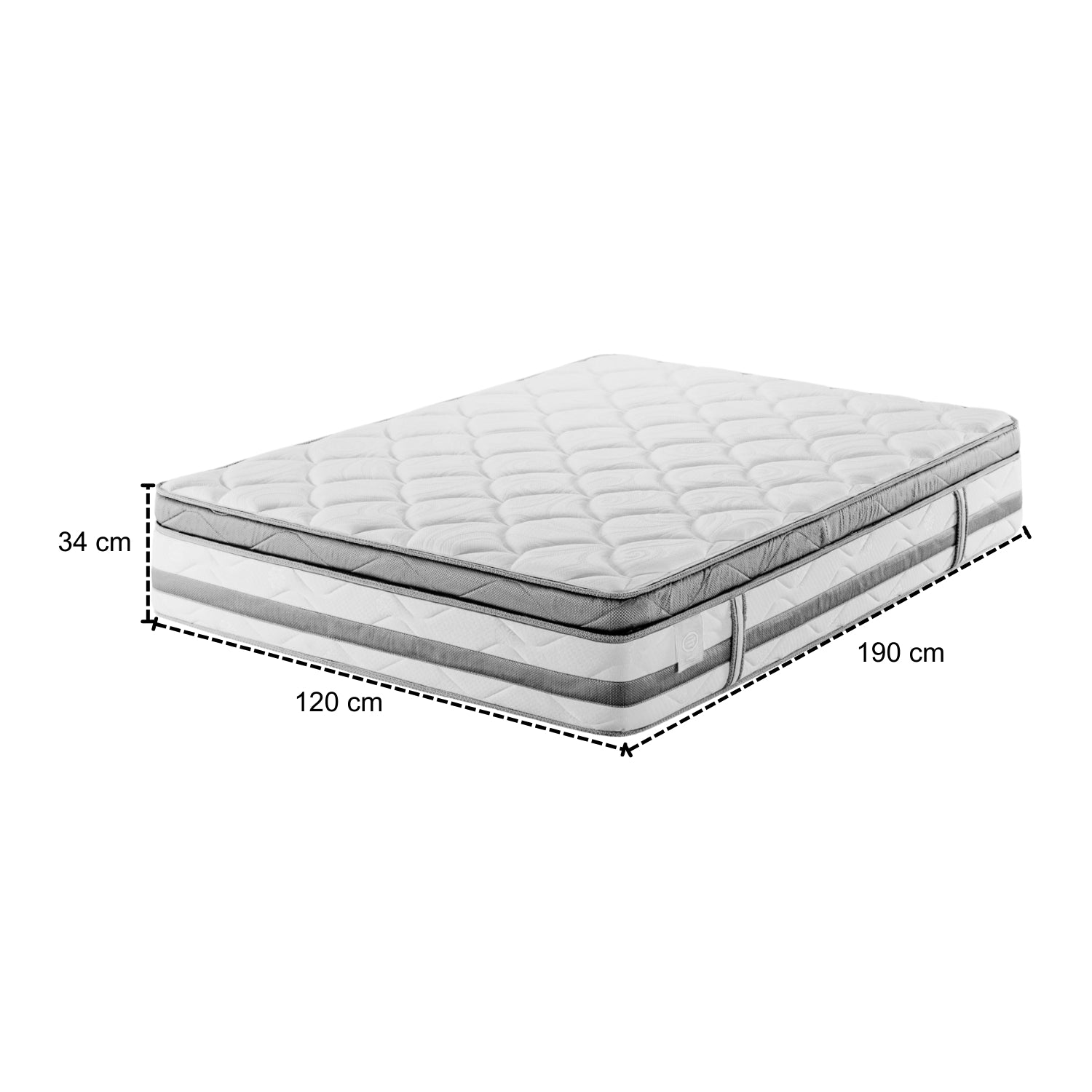 Colchón Semi Doble Renacer Pillow Top (Garantia 9 Años)