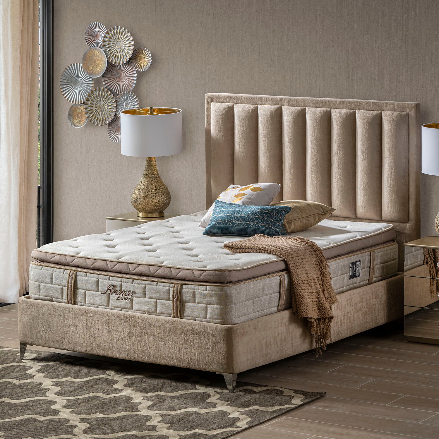 Colchón King Bronce Ortopédico (Garantía 25 años)