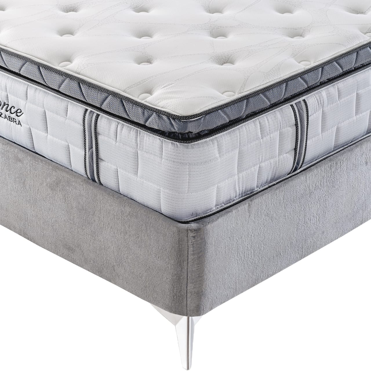 Colchón Doble Olimpo Gris Ortopédico (Garantía 20 años)