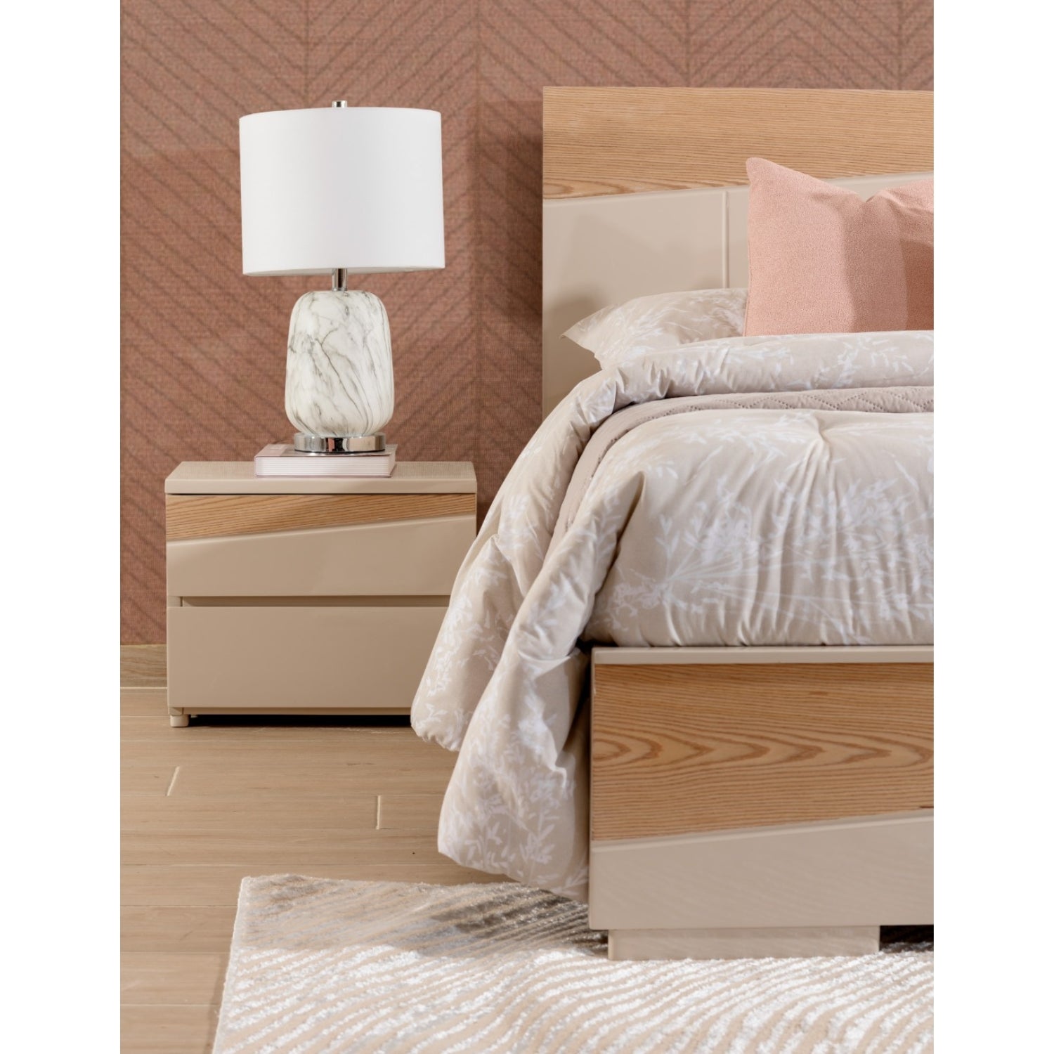 Mesa de Noche Daytona Greige