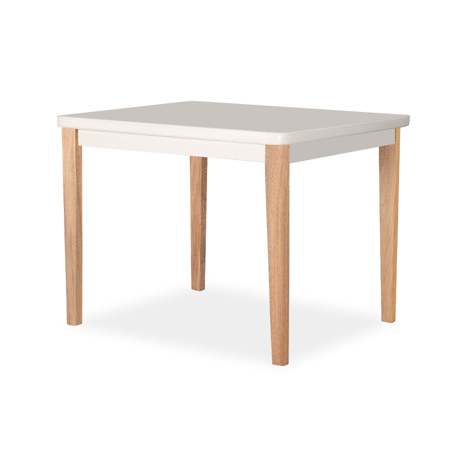 Comedor 4 Puestos Line Velvet Chalet Beige, Natural Off White 2Sillas + Butaco