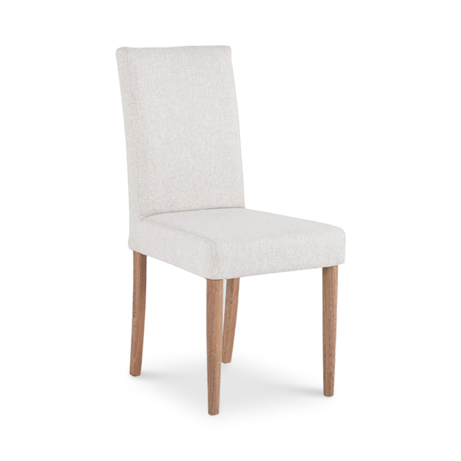 Comedor 6 Puestos Line Eurolino Vitore Marfil, Natural 4 Sillas + Butaco