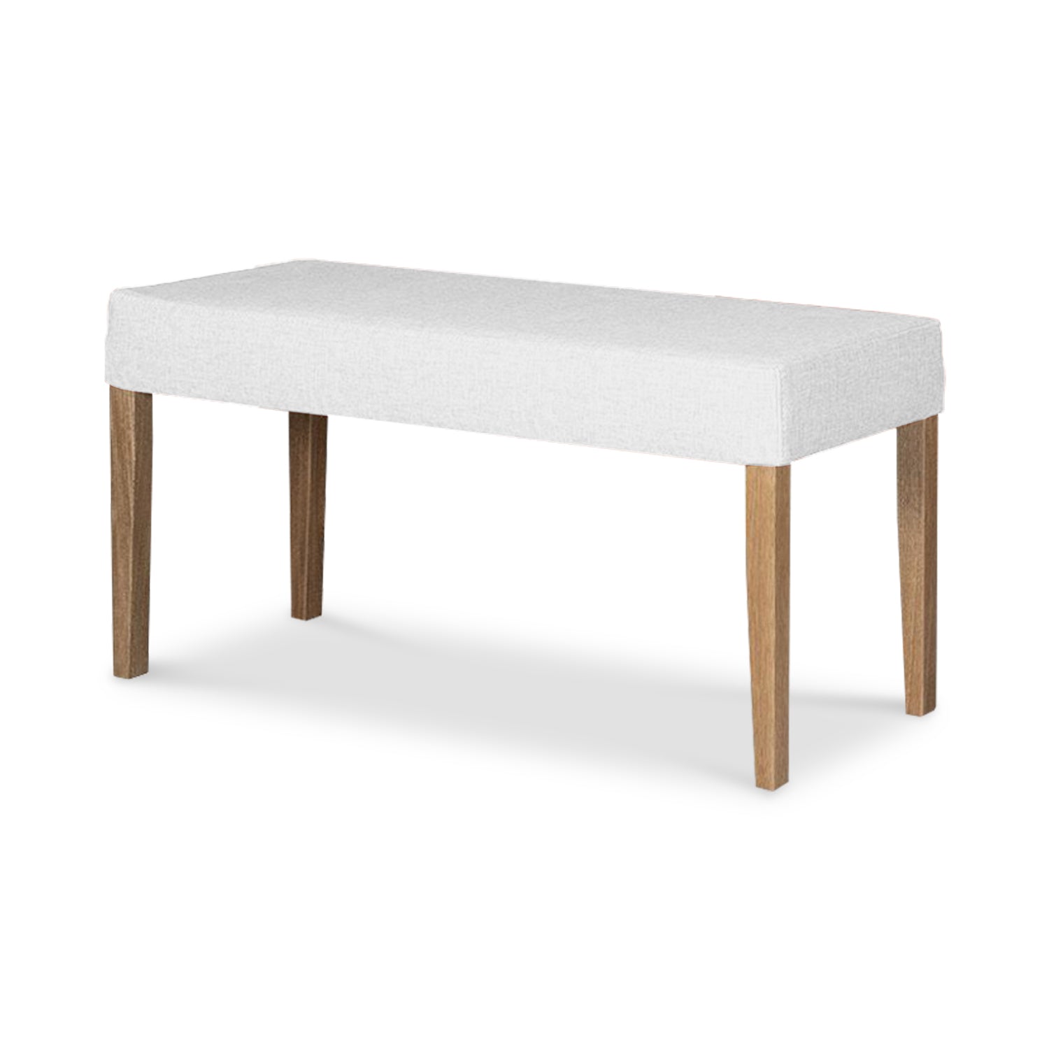 Comedor 6 Puestos Line Eurolino Vitore Marfil, Natural 4 Sillas + Butaco