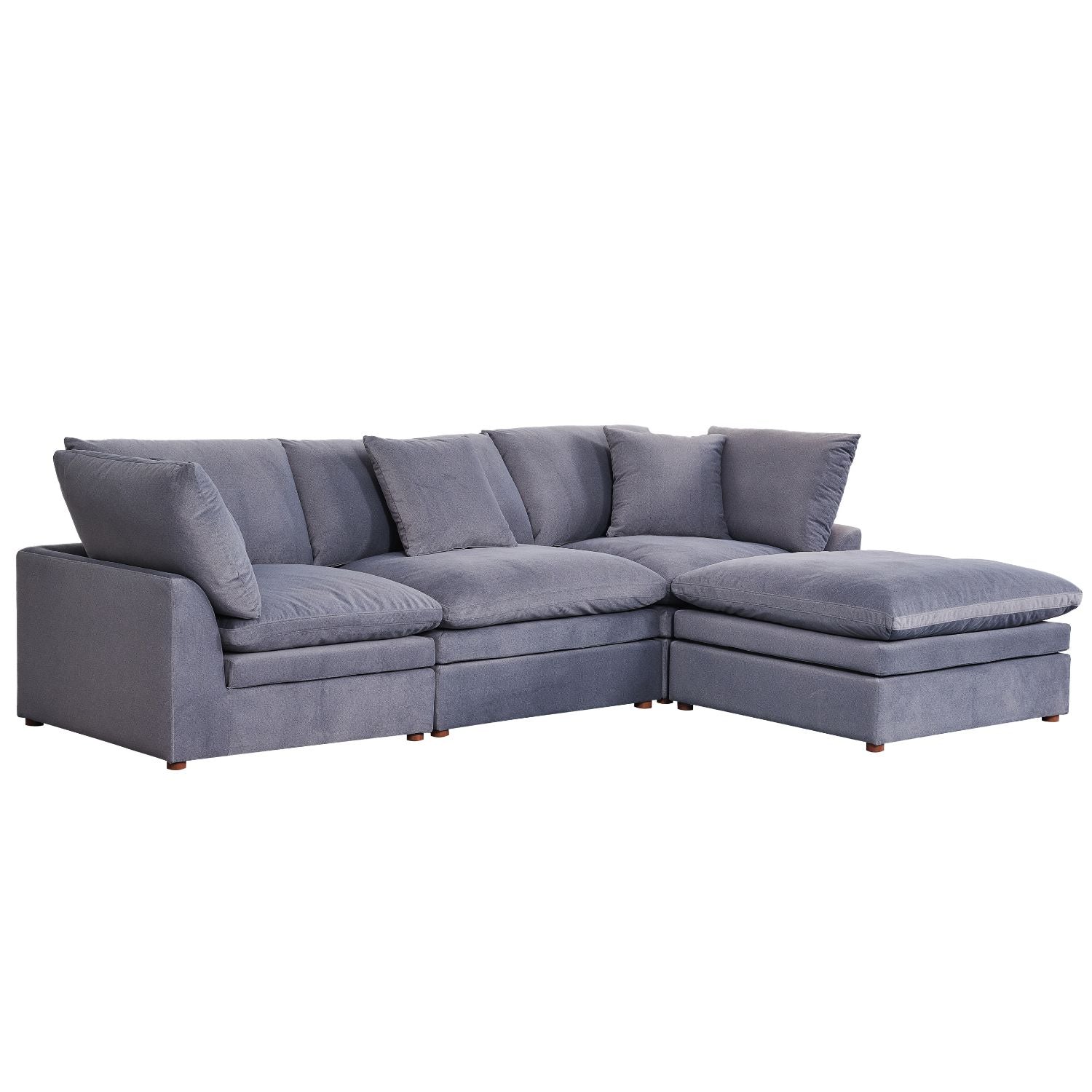 Sala en L Tinna Gris